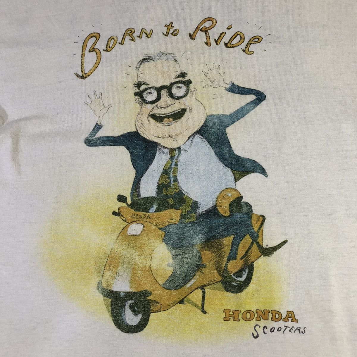 Honda × Vintage Honda Scooters Motorcycle 90s Vintage Distressed T Shirt XL Size US XL / EU 56 / 4 - 4 Thumbnail