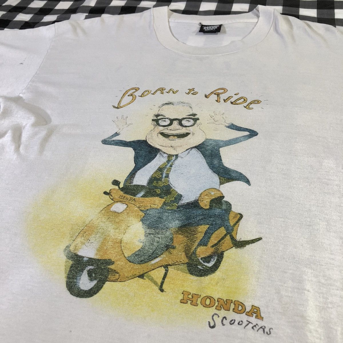 Honda × Vintage Honda Scooters Motorcycle 90s Vintage Distressed T Shirt XL Size US XL / EU 56 / 4 - 3 Thumbnail