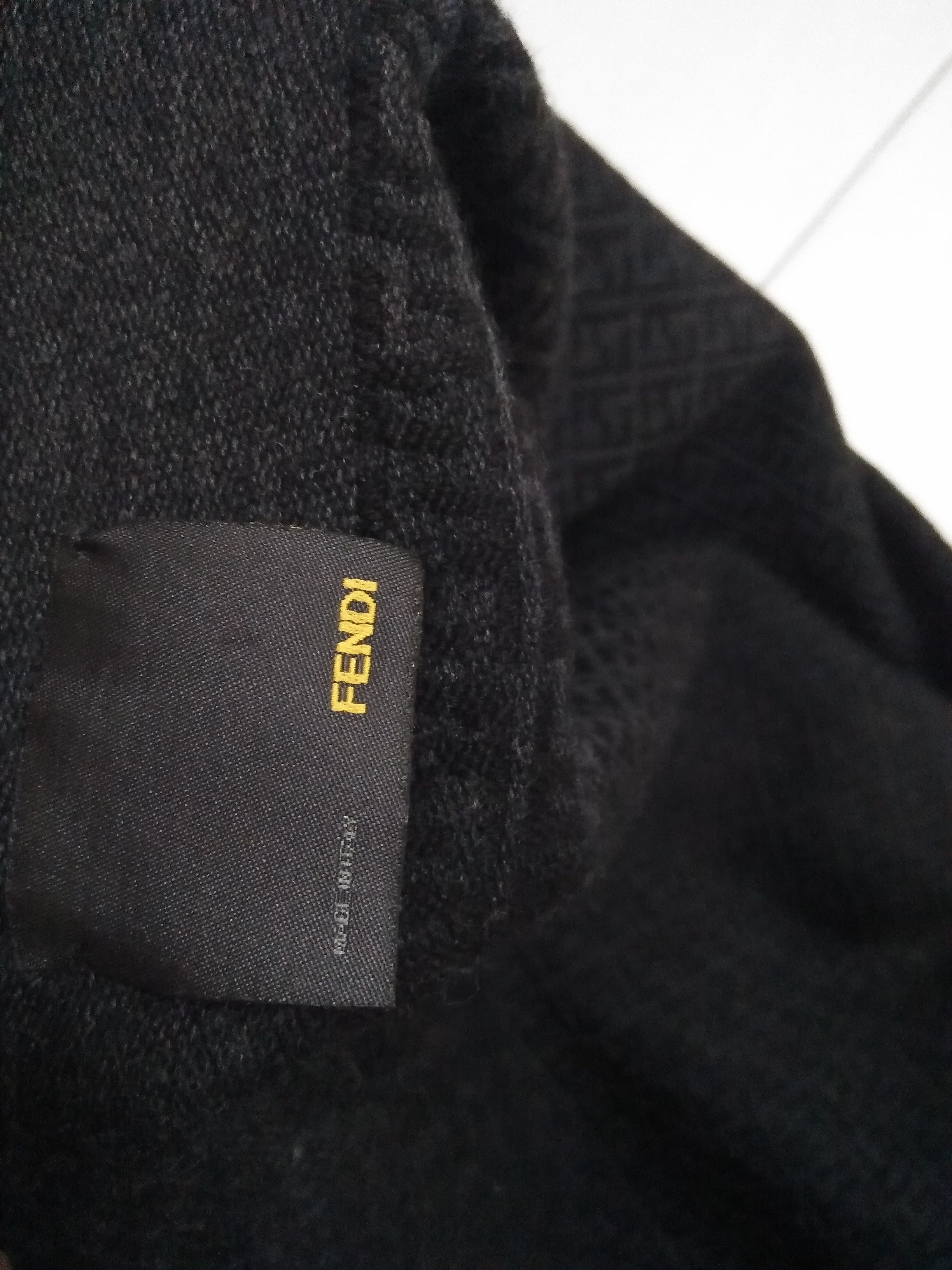 Fendi Fendi monogram wool scarft Size ONE SIZE - 2 Thumbnail