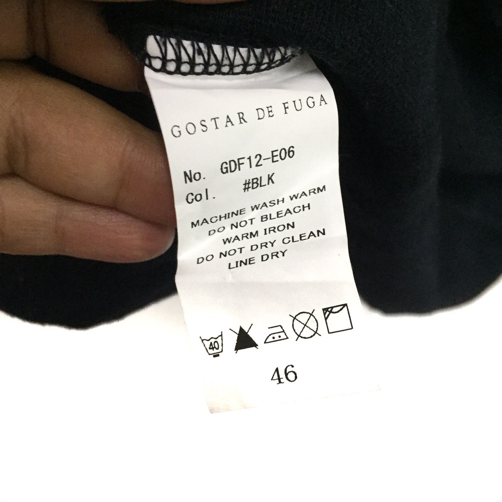 GOSTAR DE FUGA × Japanese Brand Gostar De Fuga Naked Girl Logo Size US S / EU 44-46 / 1 - 4 Thumbnail