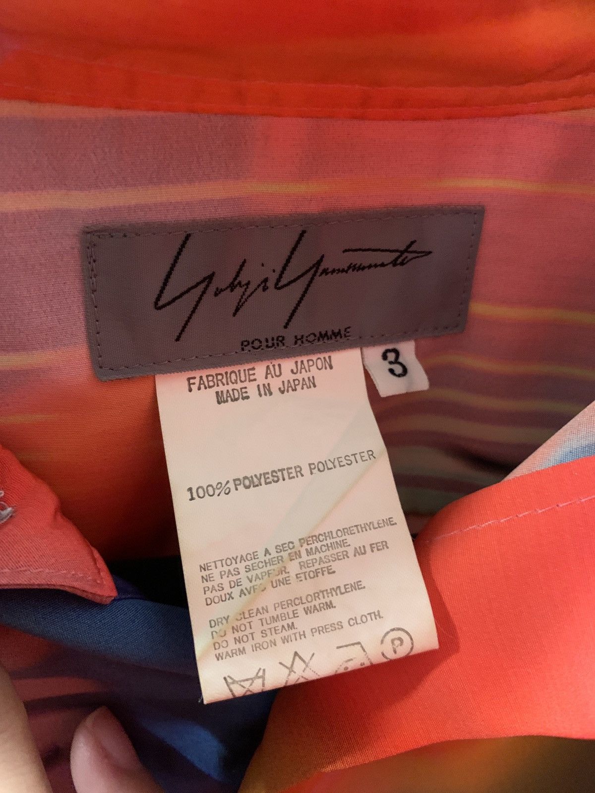 Yohji Yamamoto SS02 Yohji Yamamoto LSD button down by Saeko Tsuemura Size US L / EU 52-54 / 3 - 7 Thumbnail