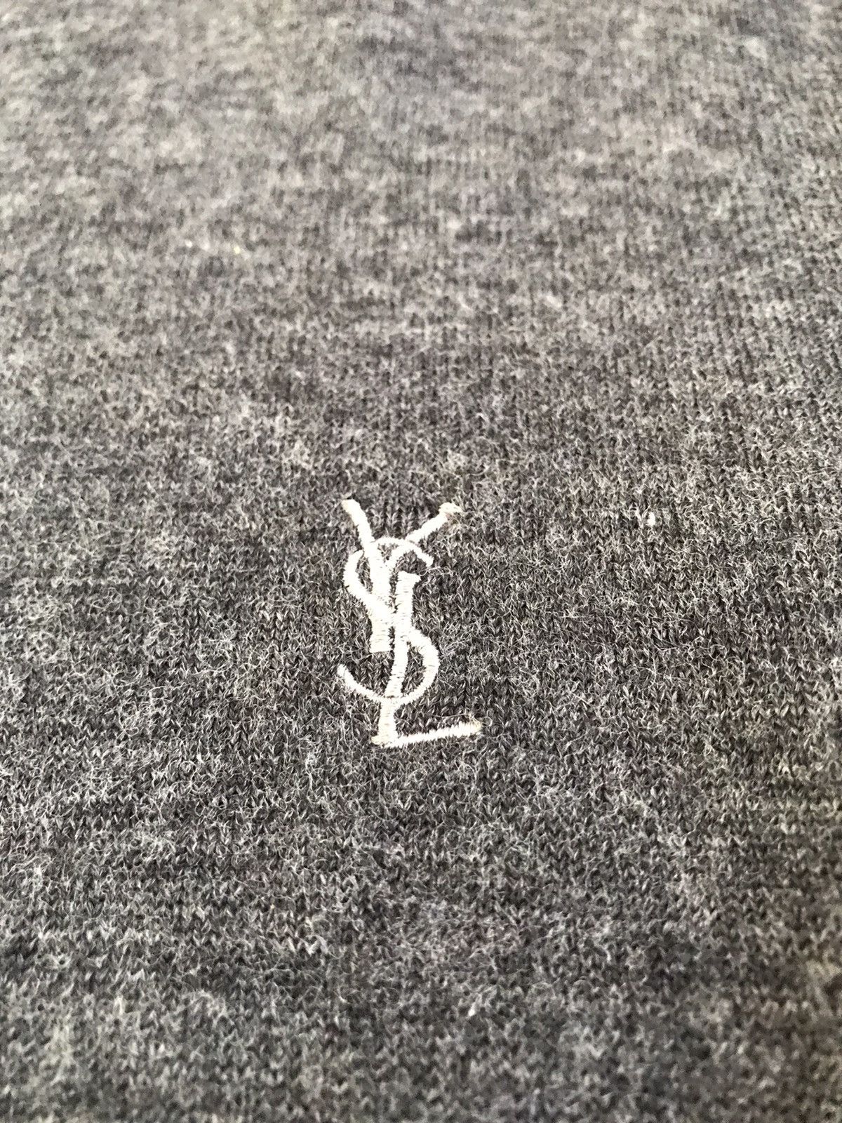 Yves Saint Laurent YSL Yves Saint Laurent Knitwear Sweater Embroided Logo Size US M / EU 48-50 / 2 - 3 Thumbnail