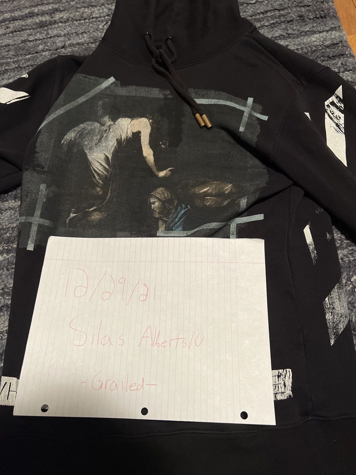 Off-White Caravaggio Hoodie Size US XS / EU 42 / 0 - 7 Thumbnail