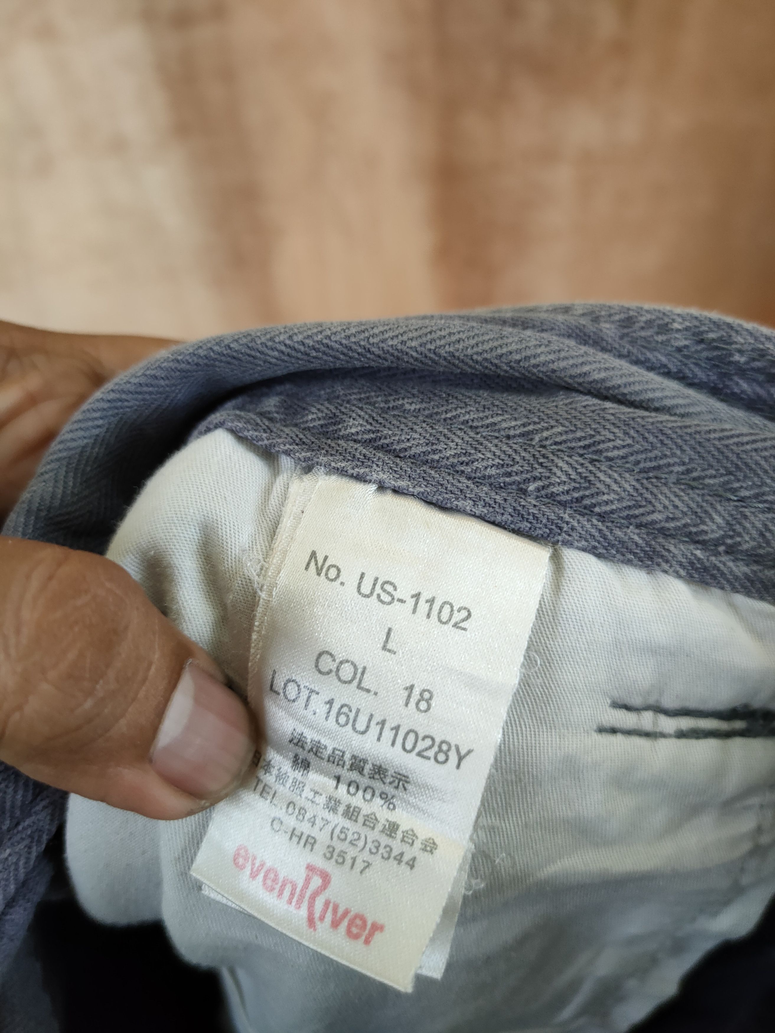 Japanese Brand DLL Evenriver thrashed faded distressed cargo pants #46-291T Size US 30 / EU 46 - 11 Thumbnail