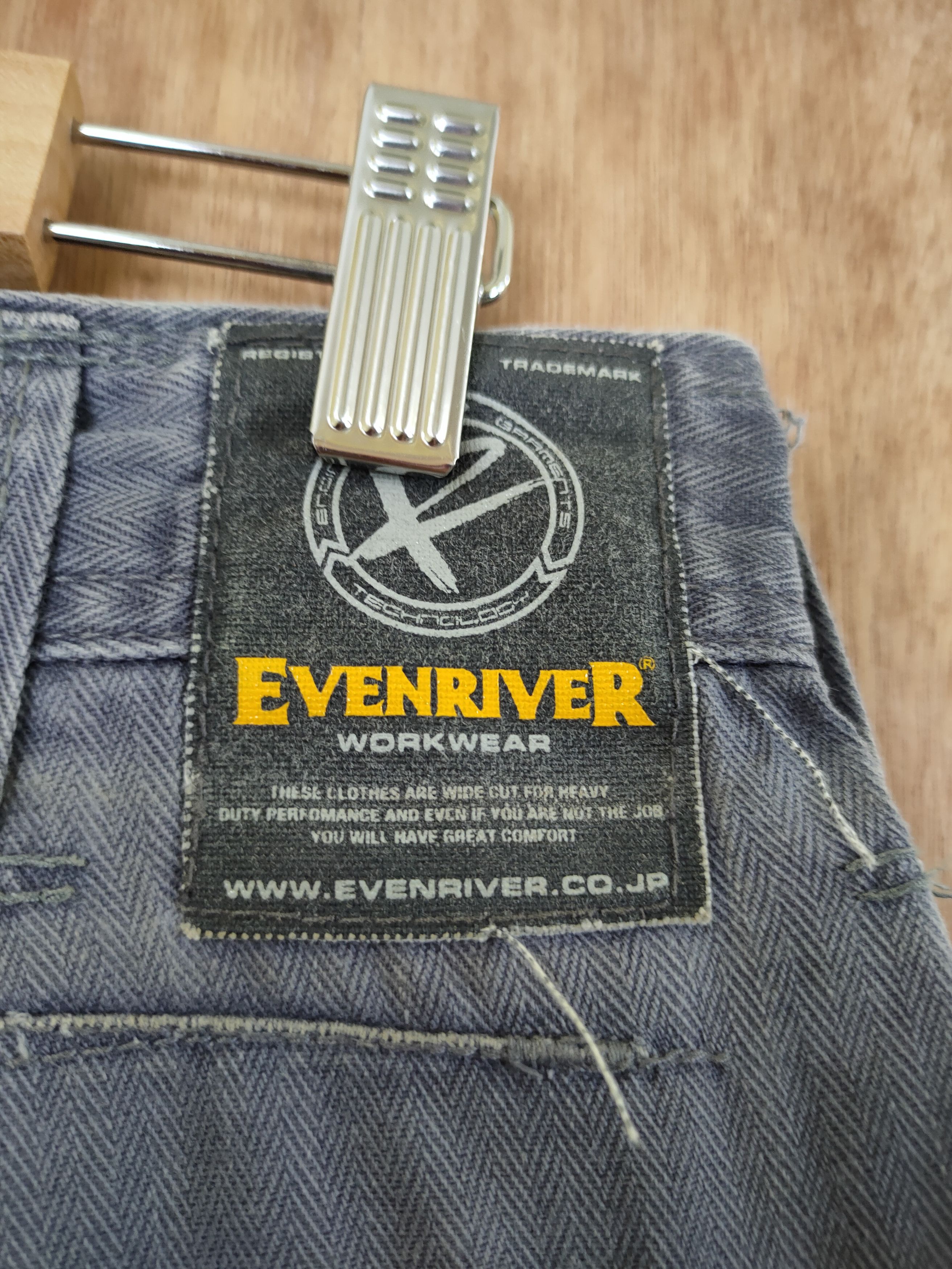 Japanese Brand DLL Evenriver thrashed faded distressed cargo pants #46-291T Size US 30 / EU 46 - 10 Thumbnail