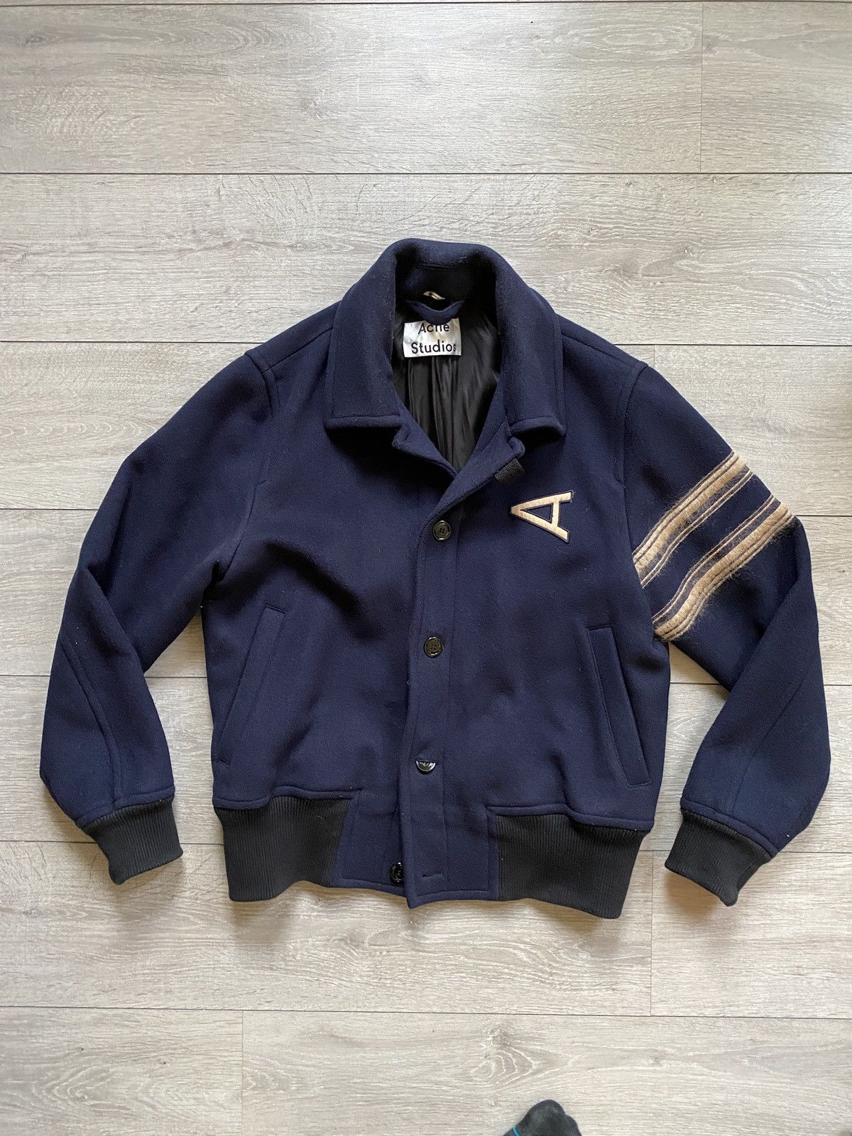 Acne Studios wool blend Navy jacket sz.50