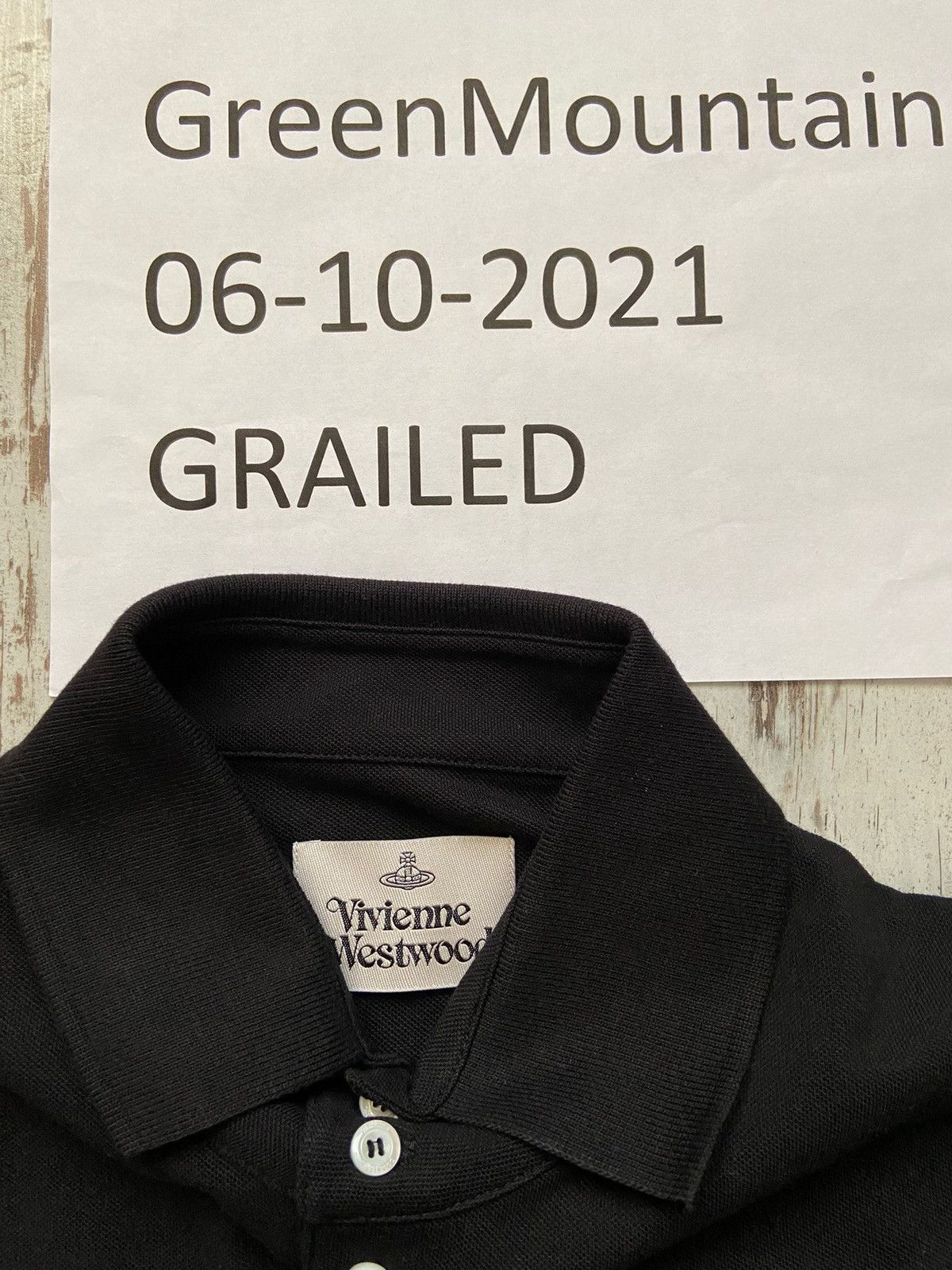 Vivienne Westwood Long Sleeve Chest Orb Logo Polo T-Shirt Size US M / EU 48-50 / 2 - 4 Thumbnail