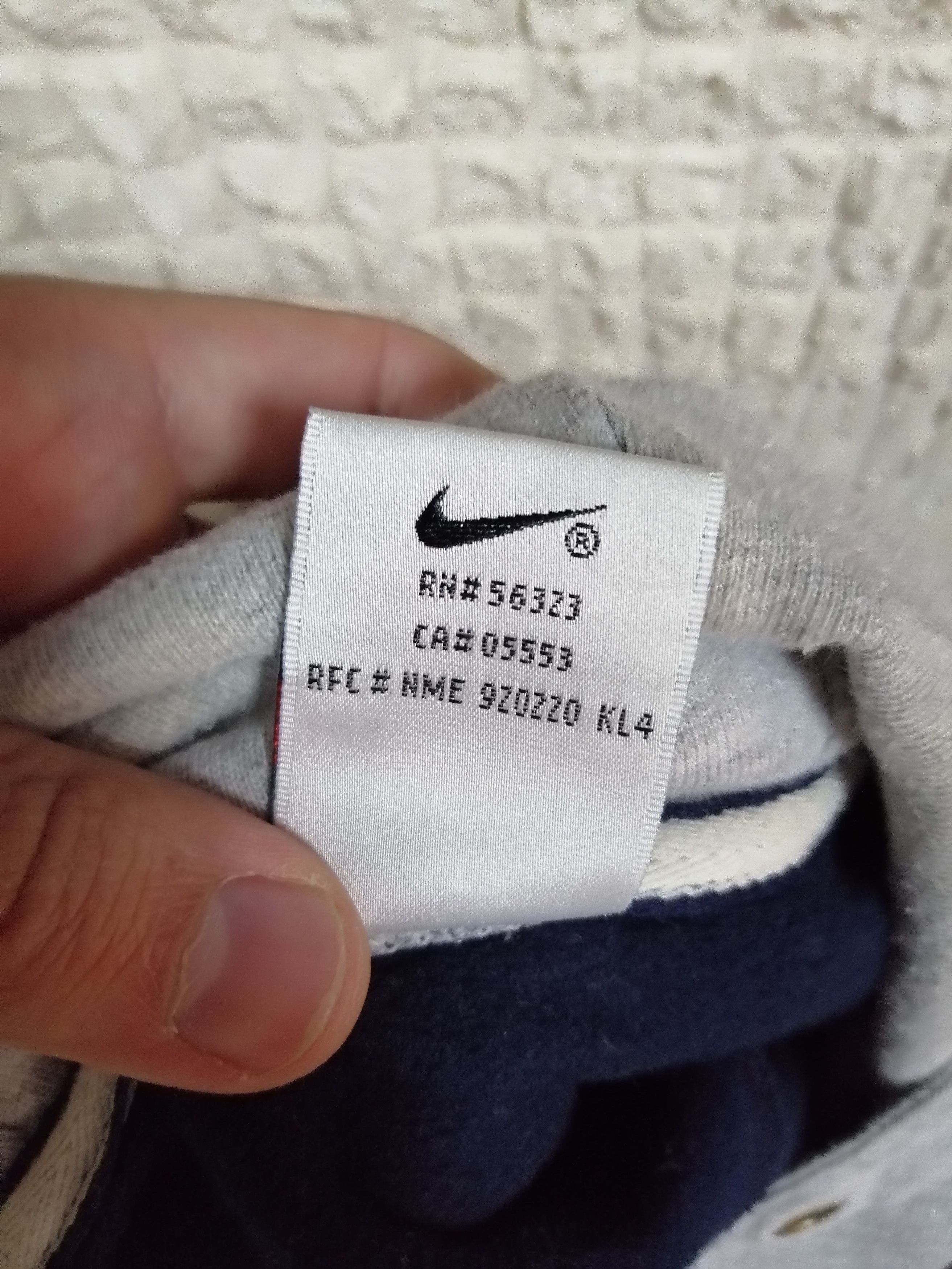 Nike × Vintage 90s Vintage Nike zip hoodie Size US L / EU 52-54 / 3 - 8 Thumbnail