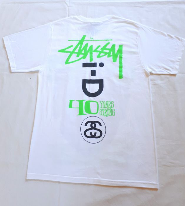 Stussy T - Shirt Stussy x ID magazine 40th anniversary - Goldie