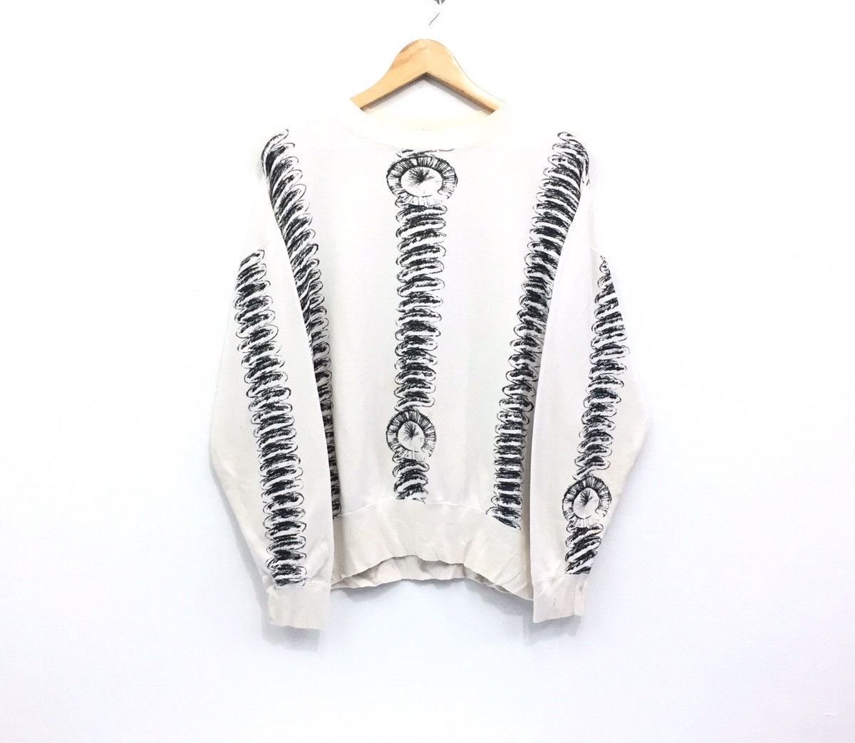 80s Issey Miyake Crewneck Allover Japanese Is