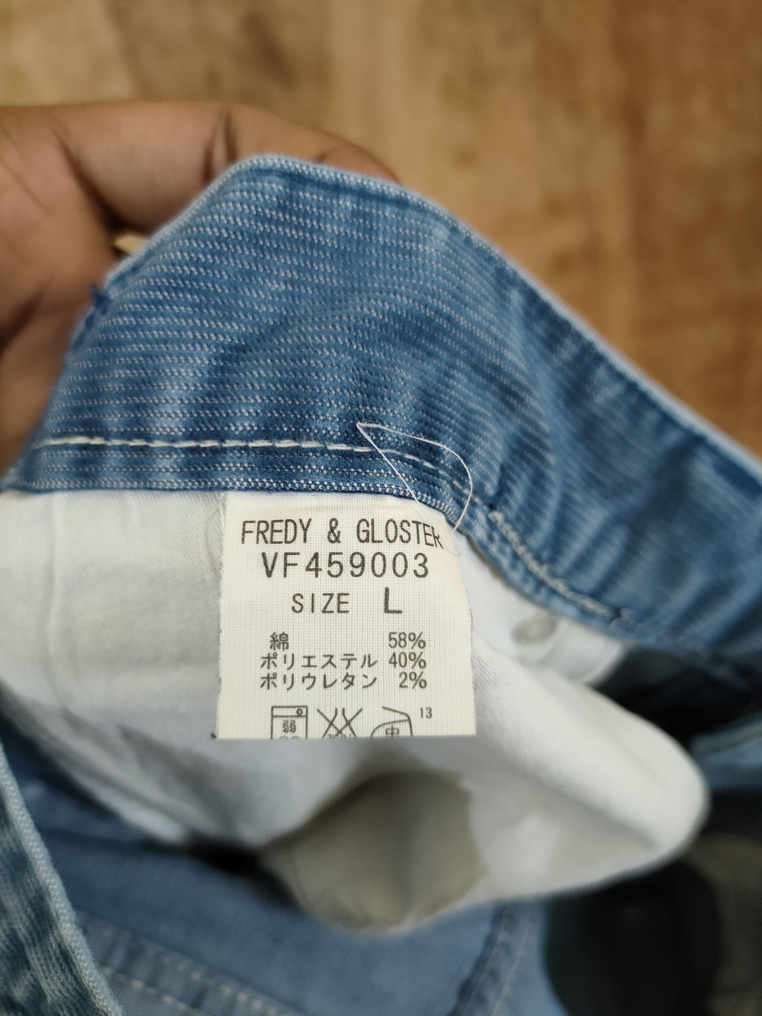 Japanese Brand DLL Freddy & Gloster denim distressed japan pants #sp46-270T Size US 32 / EU 48 - 12 Thumbnail