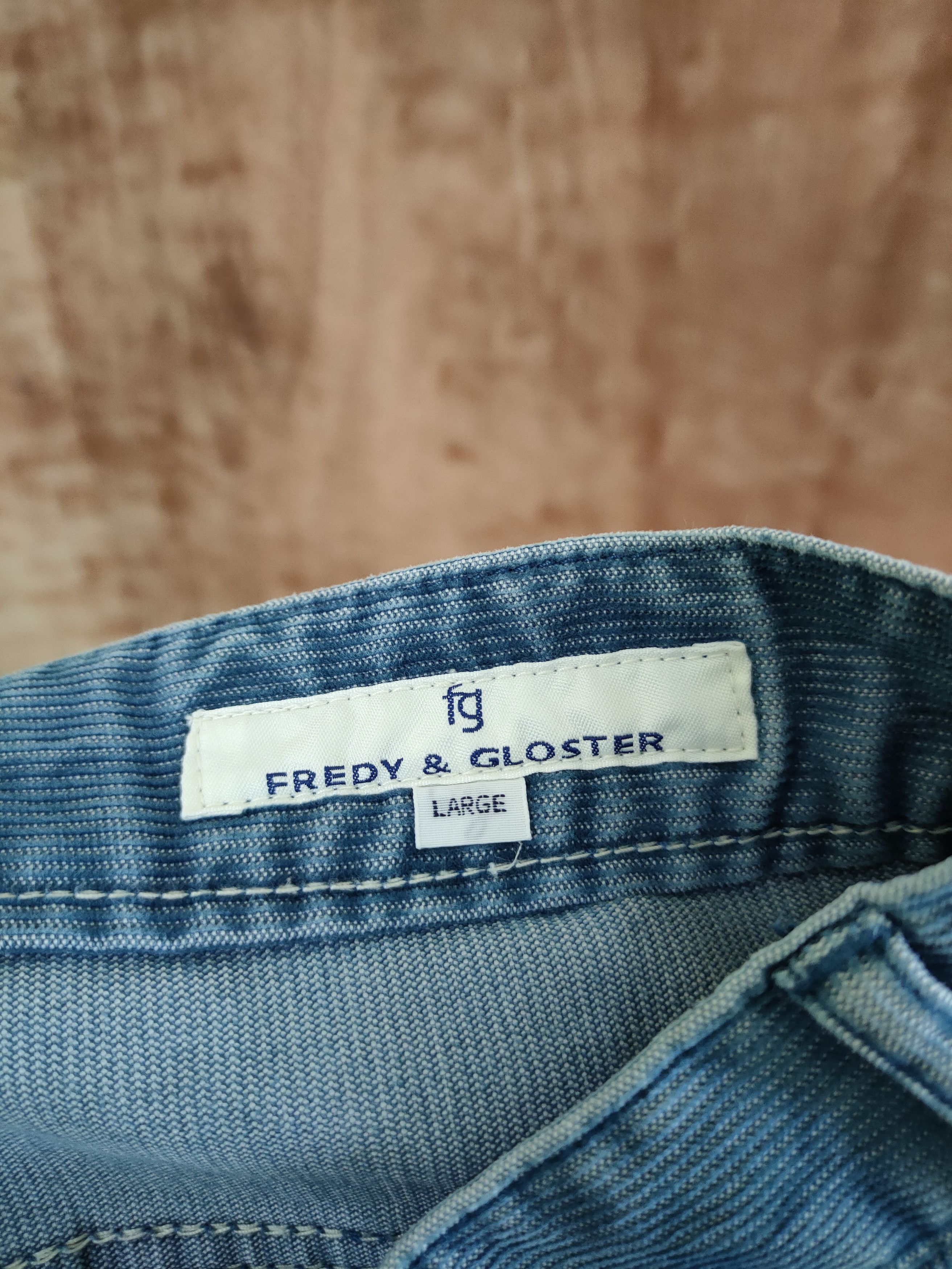 Japanese Brand DLL Freddy & Gloster denim distressed japan pants #sp46-270T Size US 32 / EU 48 - 11 Thumbnail