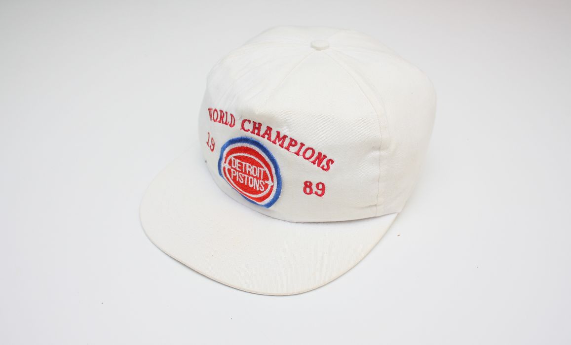 Vintage Detroit Pistons White Hat Cap Grailed