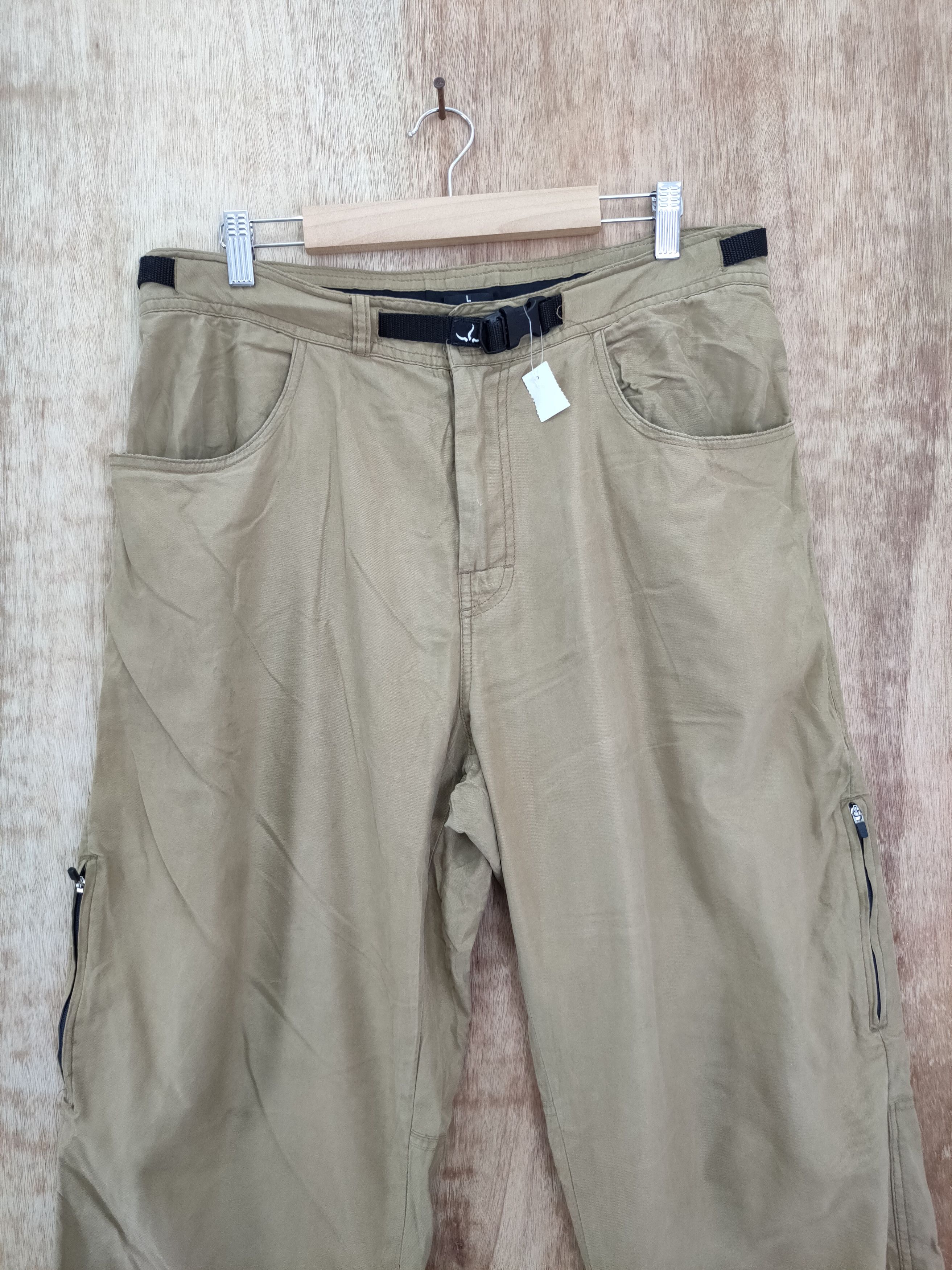 Japanese Brand × Vintage DL Prana multi pocket hiking pants #977 Size US 33 - 3 Thumbnail