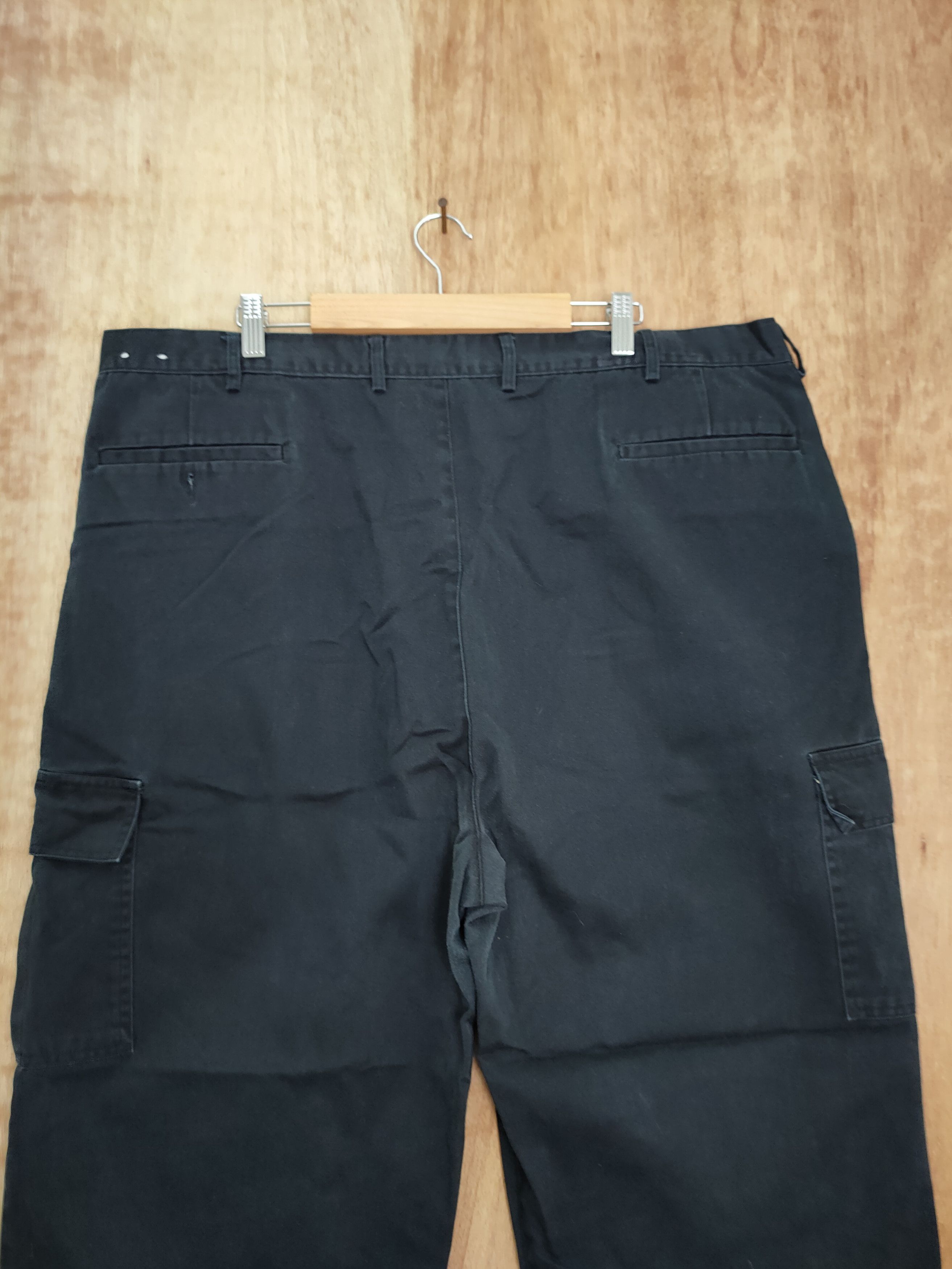 Japanese Brand DL Edward black streetwear multi pocket cargo pants #938 Size US 42 / EU 58 - 7 Thumbnail