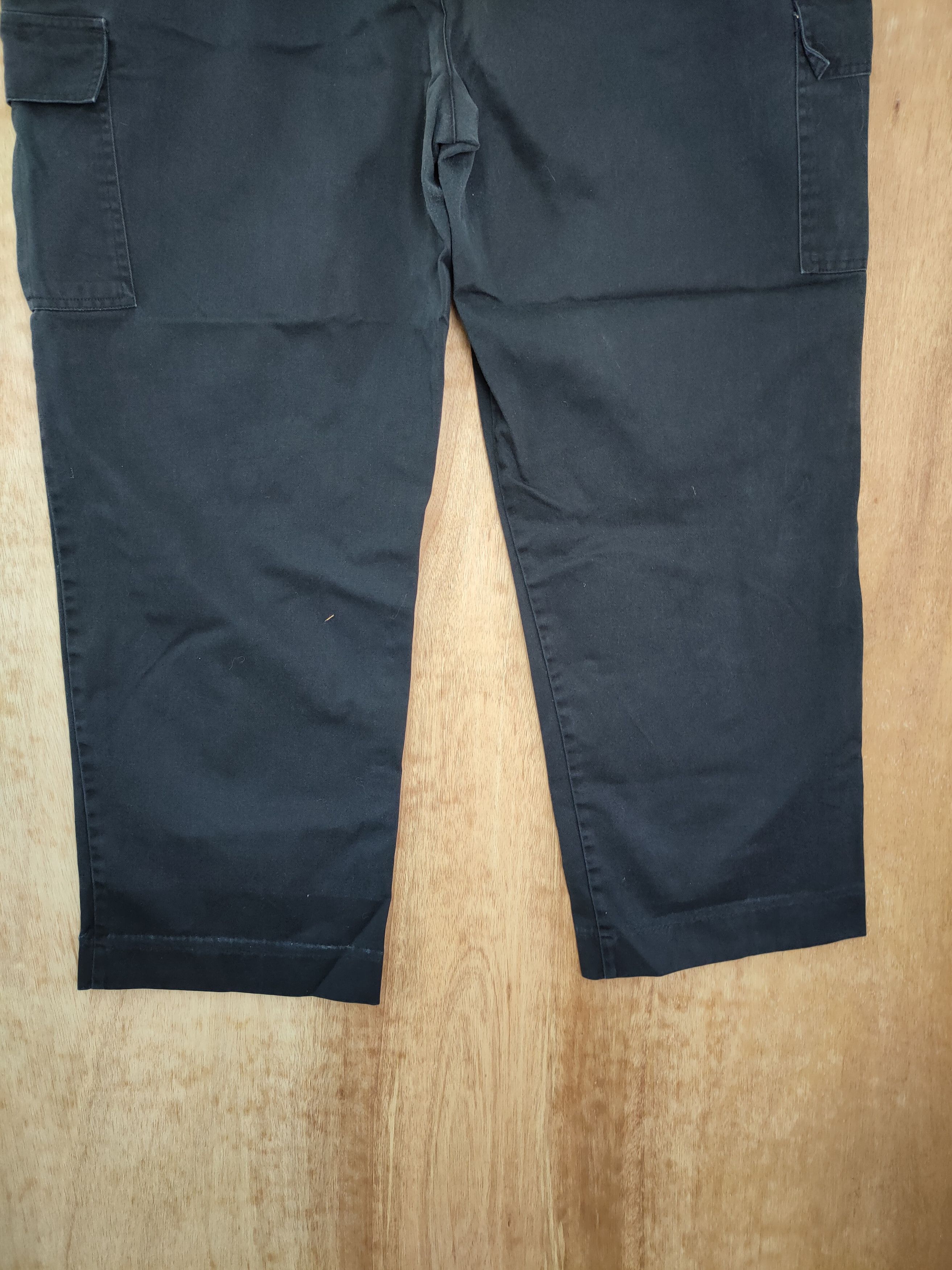 Japanese Brand DL Edward black streetwear multi pocket cargo pants #938 Size US 42 / EU 58 - 6 Thumbnail