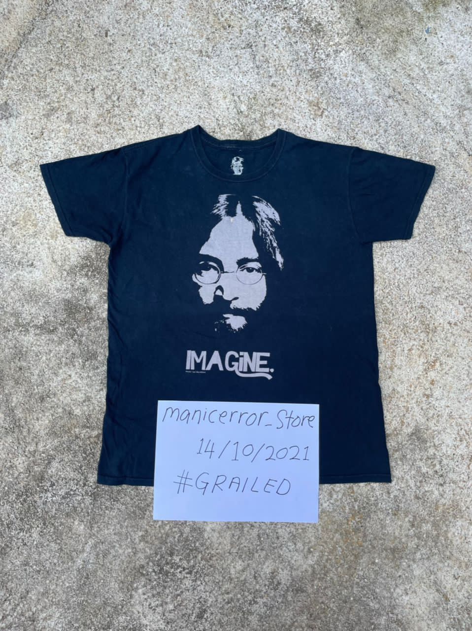 John Lennon Imagine By Ian MacMillan Graphic Tee