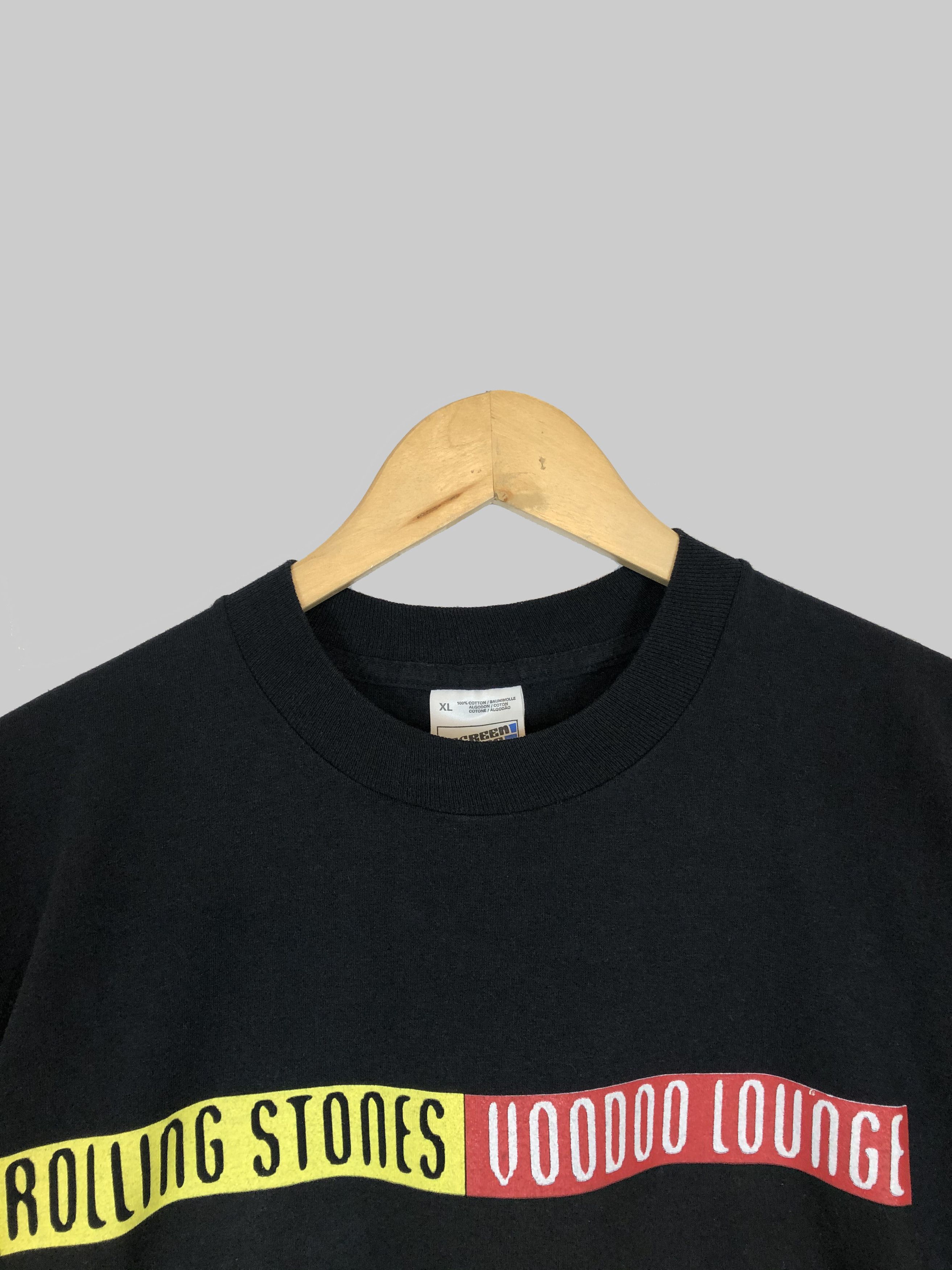 Band Tees Vintage 1995 Rolling Stones Voodoo Loung Size US XL / EU 56 / 4 - 3 Thumbnail
