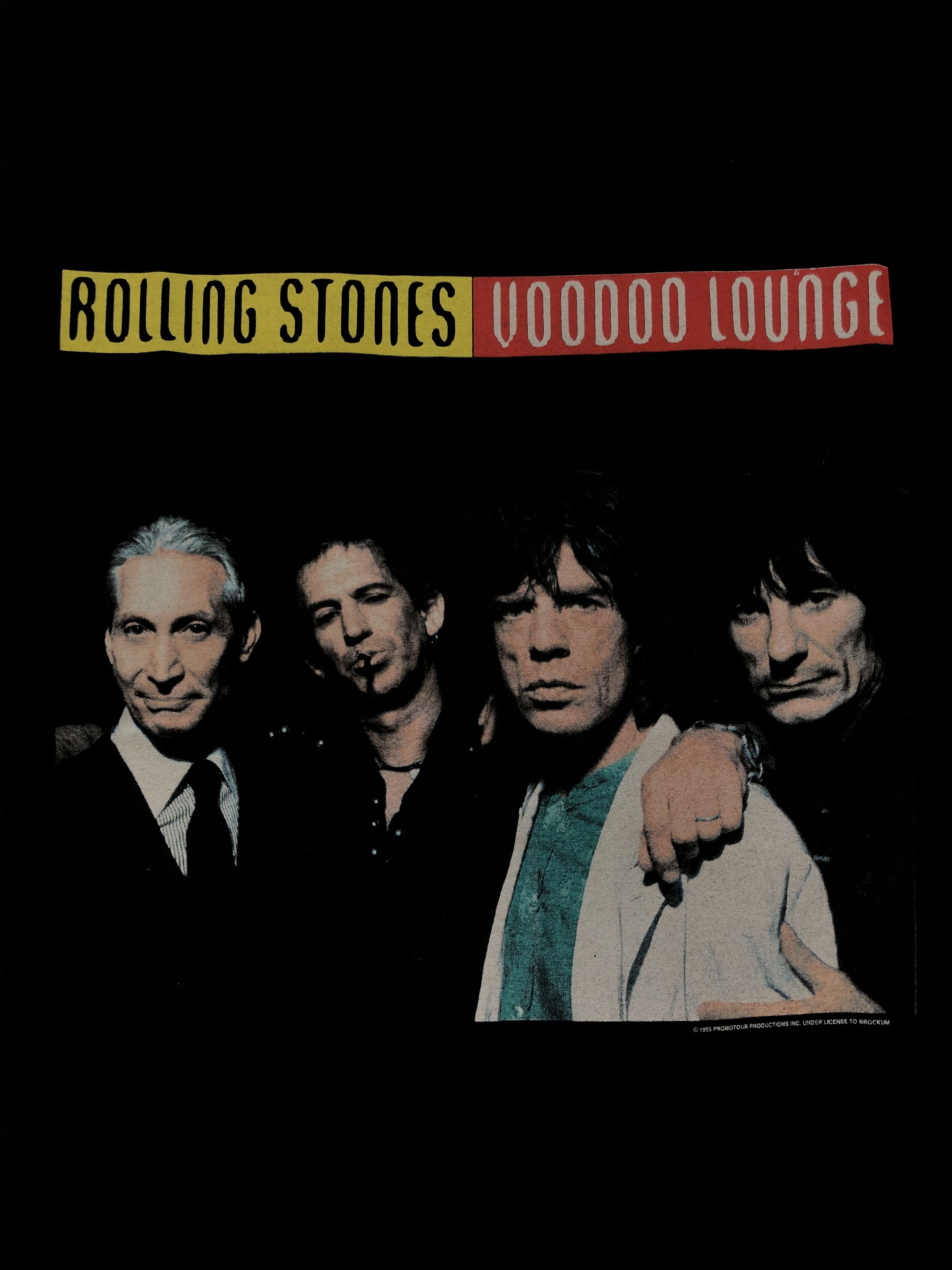 Band Tees Vintage 1995 Rolling Stones Voodoo Loung Size US XL / EU 56 / 4 - 7 Thumbnail