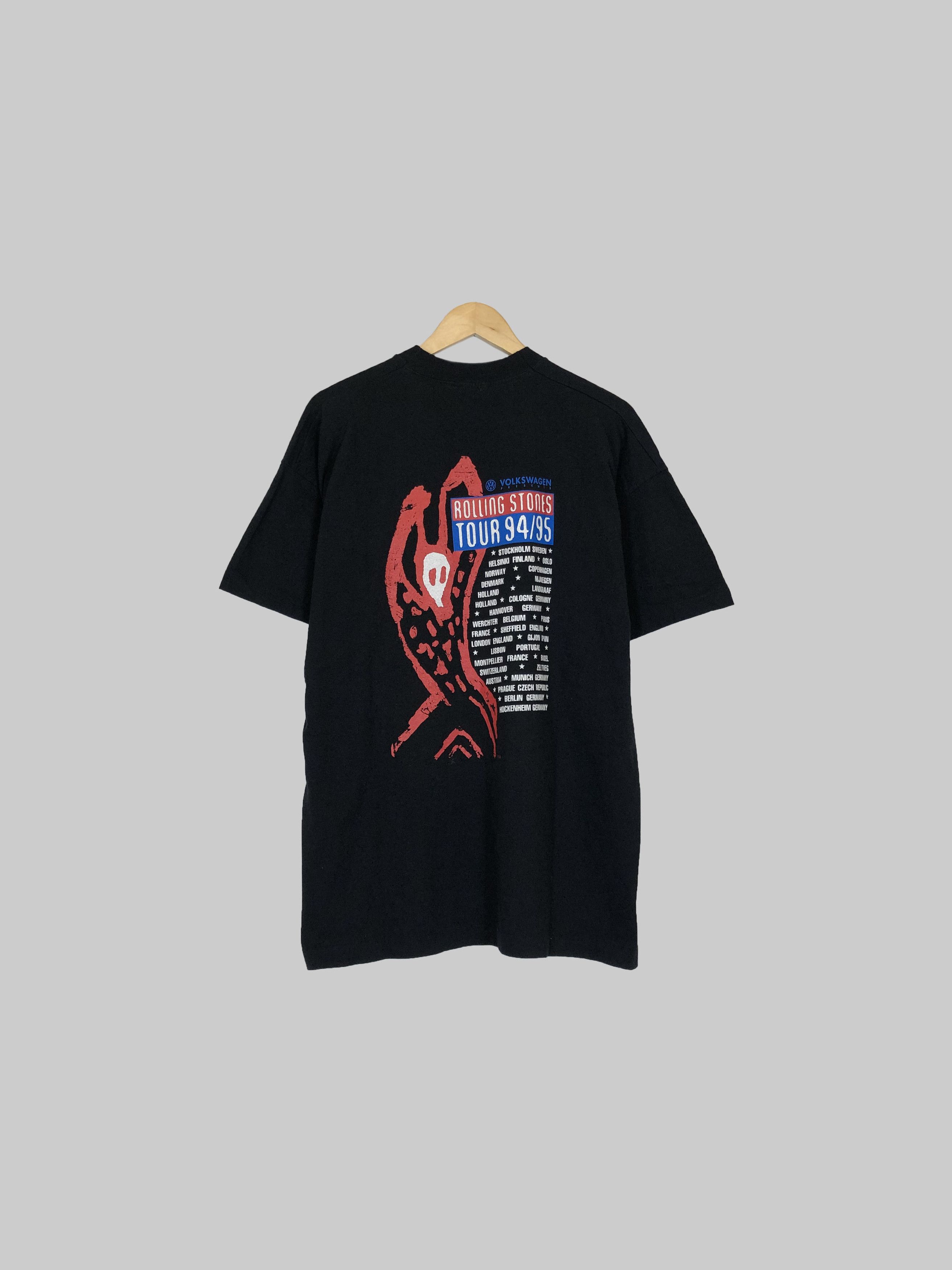 Band Tees Vintage 1995 Rolling Stones Voodoo Loung Size US XL / EU 56 / 4 - 2 Thumbnail