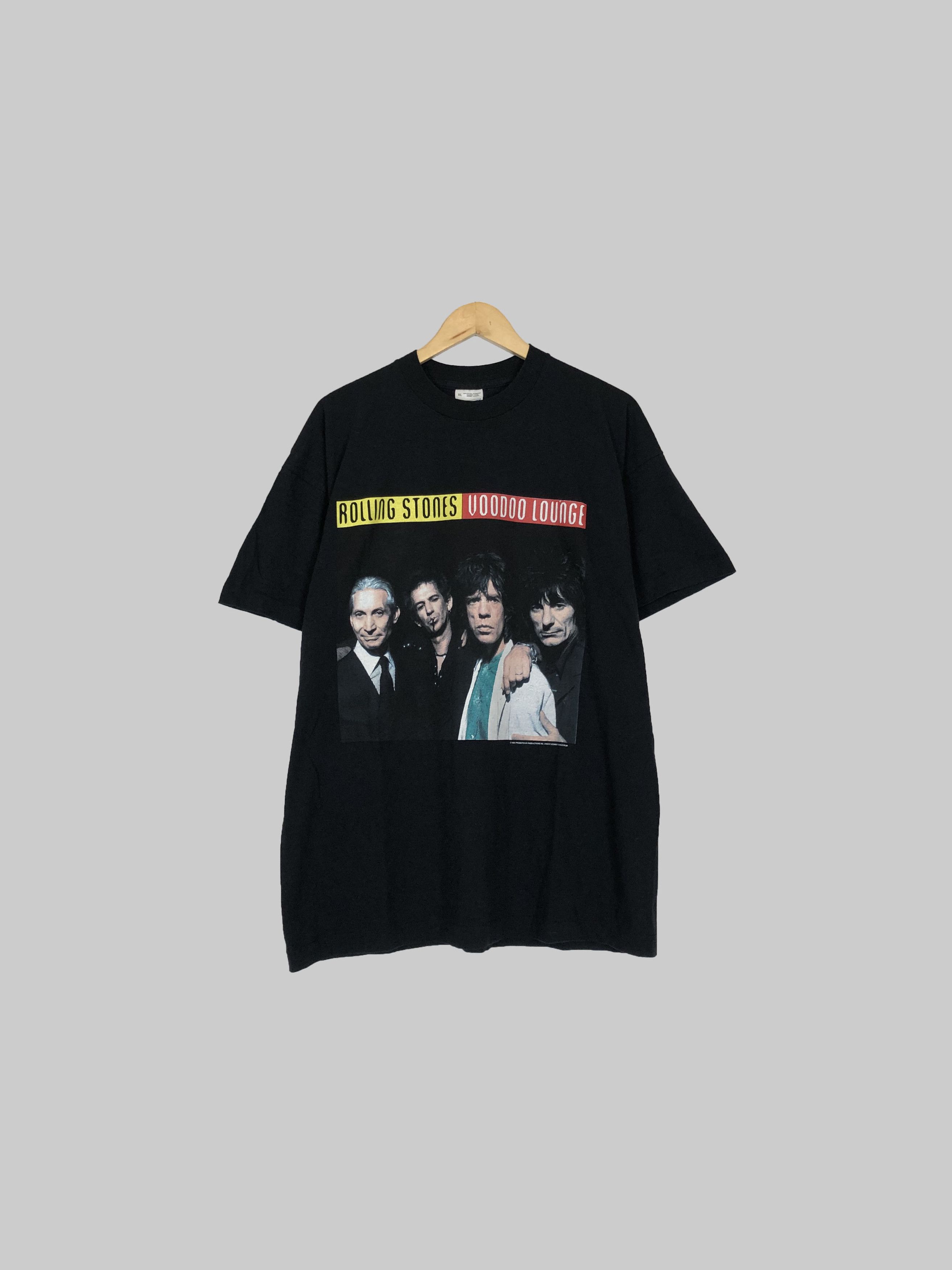 Band Tees Vintage 1995 Rolling Stones Voodoo Loung Size US XL / EU 56 / 4 - 1 Thumbnail