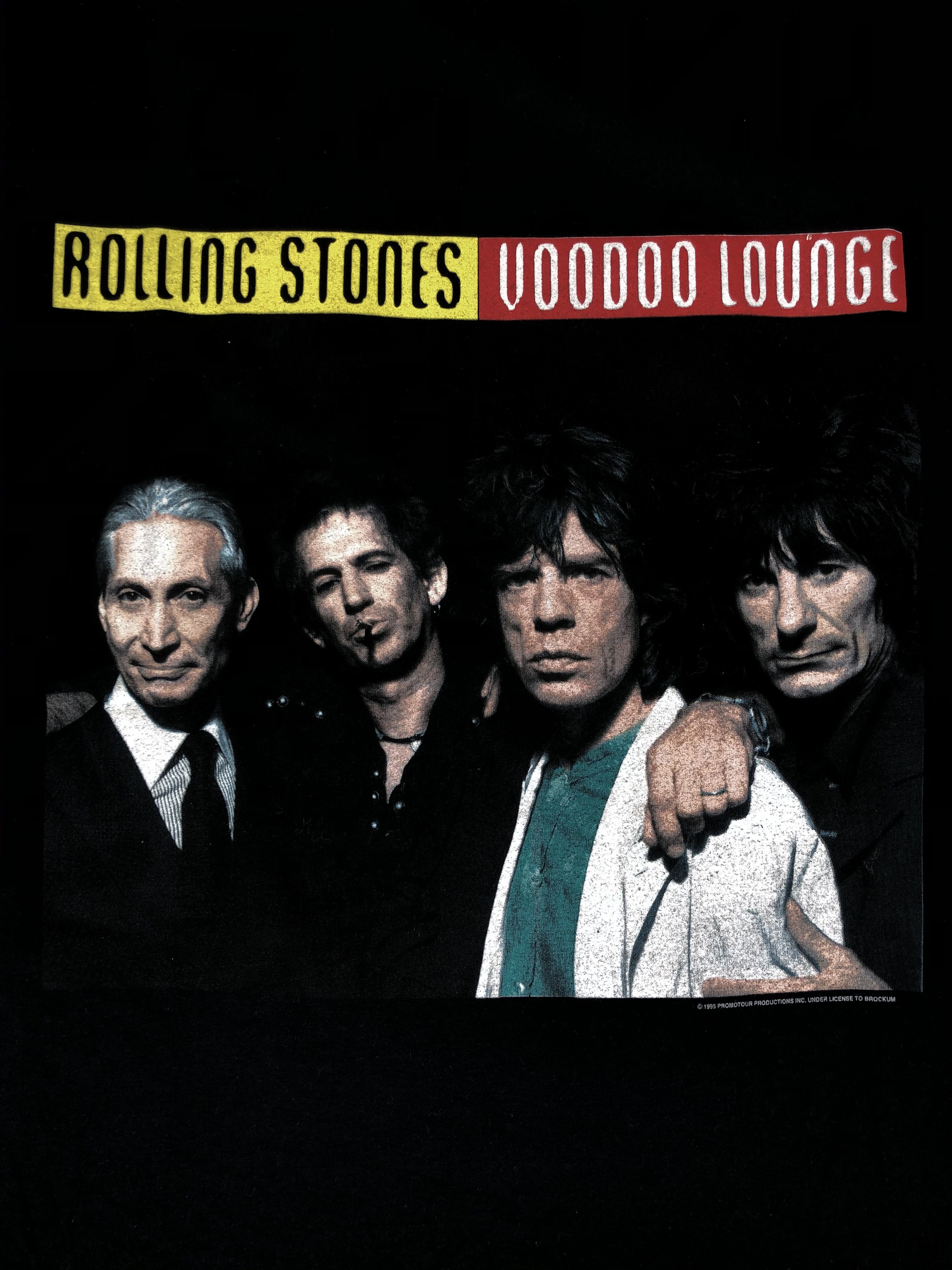 Band Tees Vintage 1995 Rolling Stones Voodoo Loung Size US XL / EU 56 / 4 - 6 Thumbnail