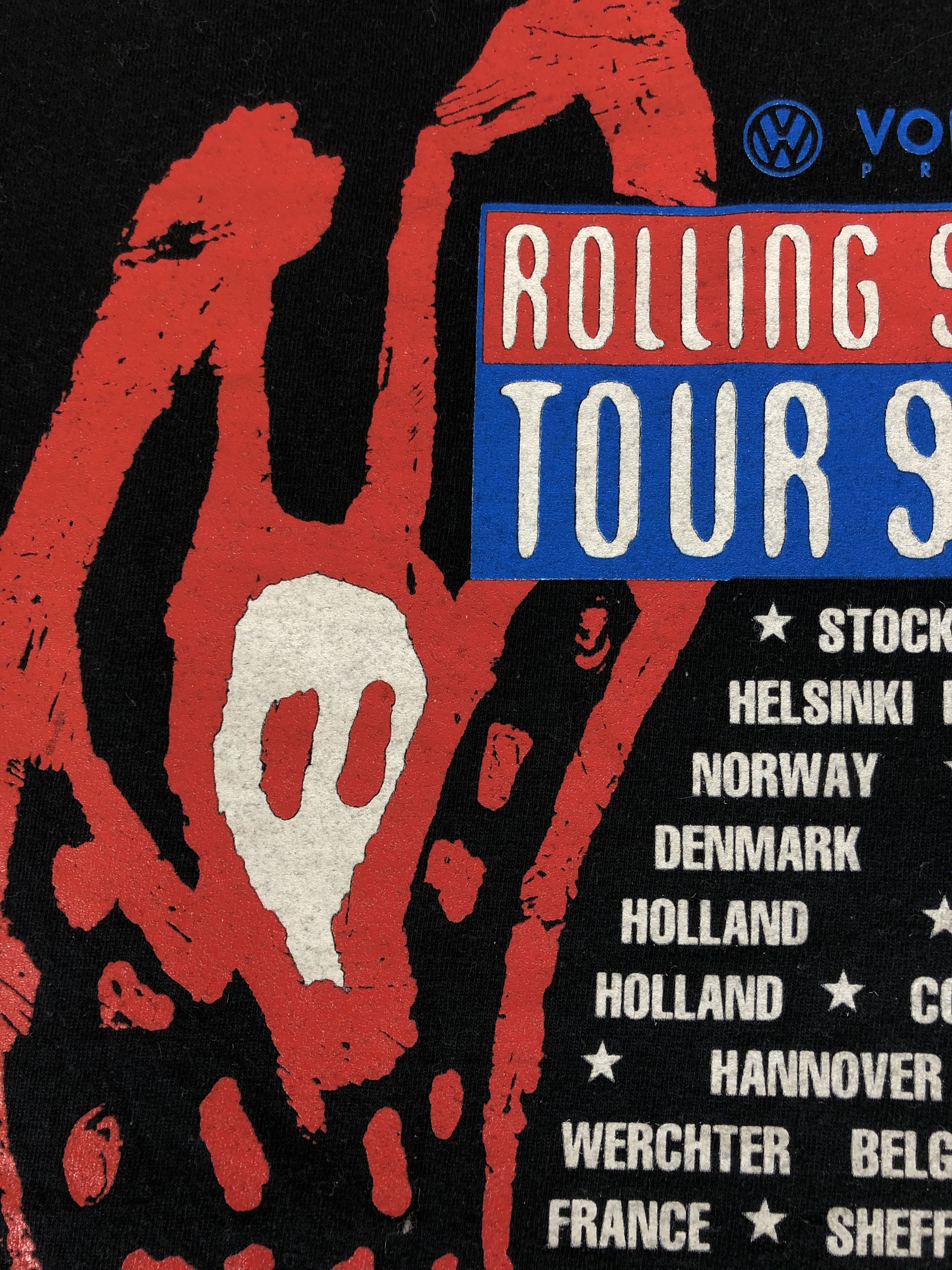 Band Tees Vintage 1995 Rolling Stones Voodoo Loung Size US XL / EU 56 / 4 - 11 Thumbnail