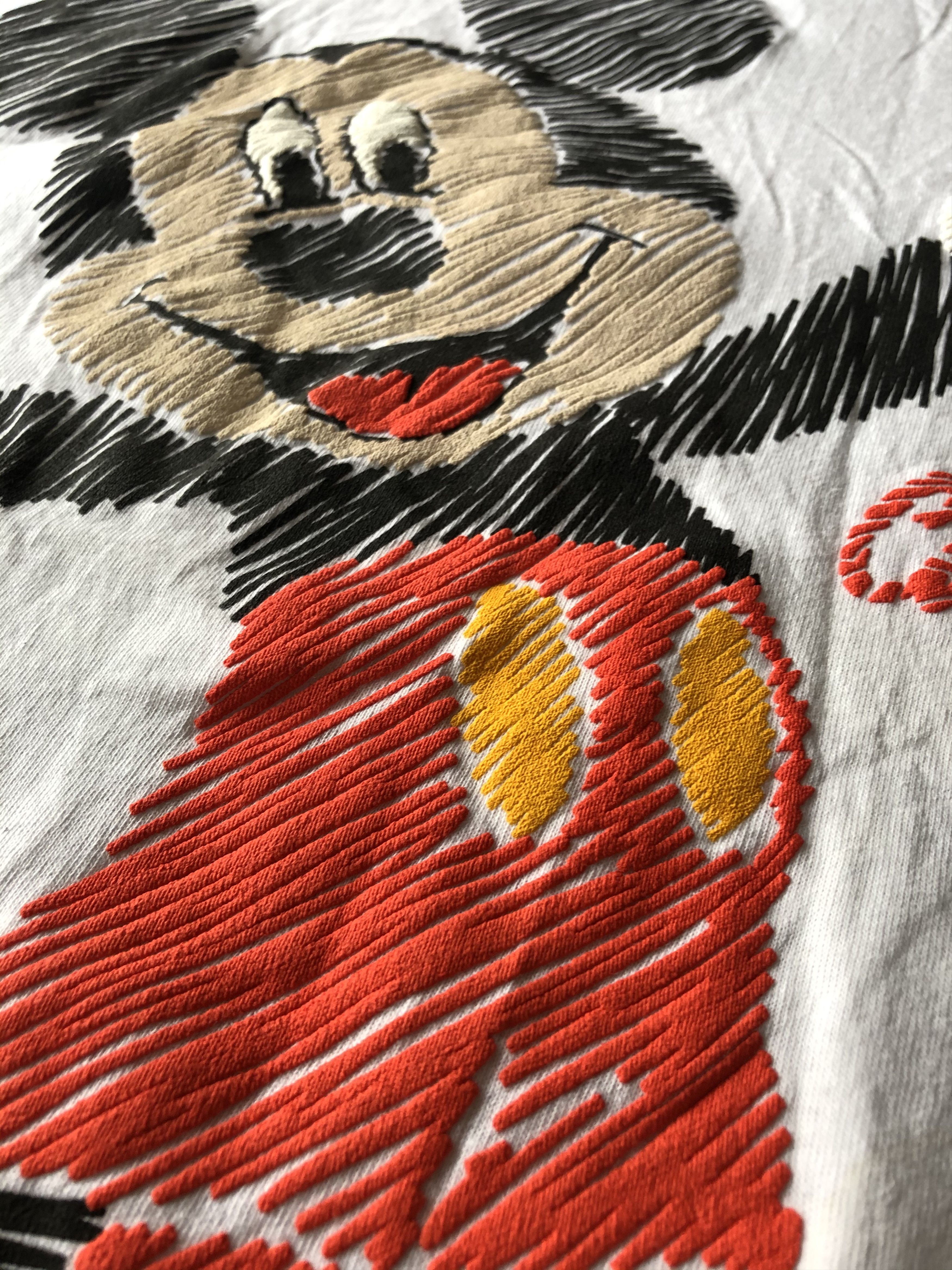 Cartoon Network Vintage 80s Mickey Mouse t-shirt (Disney Goofy Pluto) Size US L / EU 52-54 / 3 - 4 Thumbnail