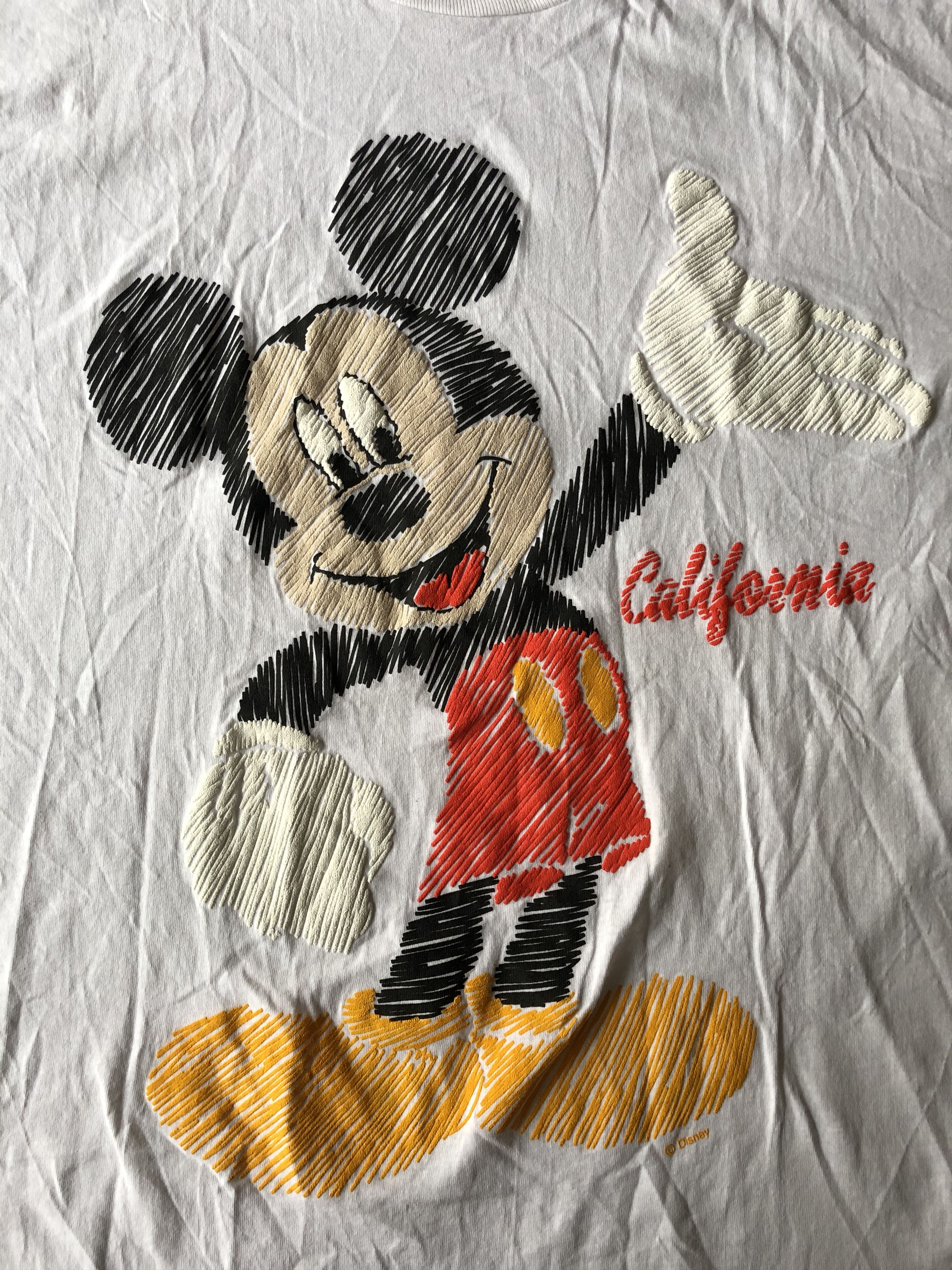 Cartoon Network Vintage 80s Mickey Mouse t-shirt (Disney Goofy Pluto) Size US L / EU 52-54 / 3 - 3 Thumbnail