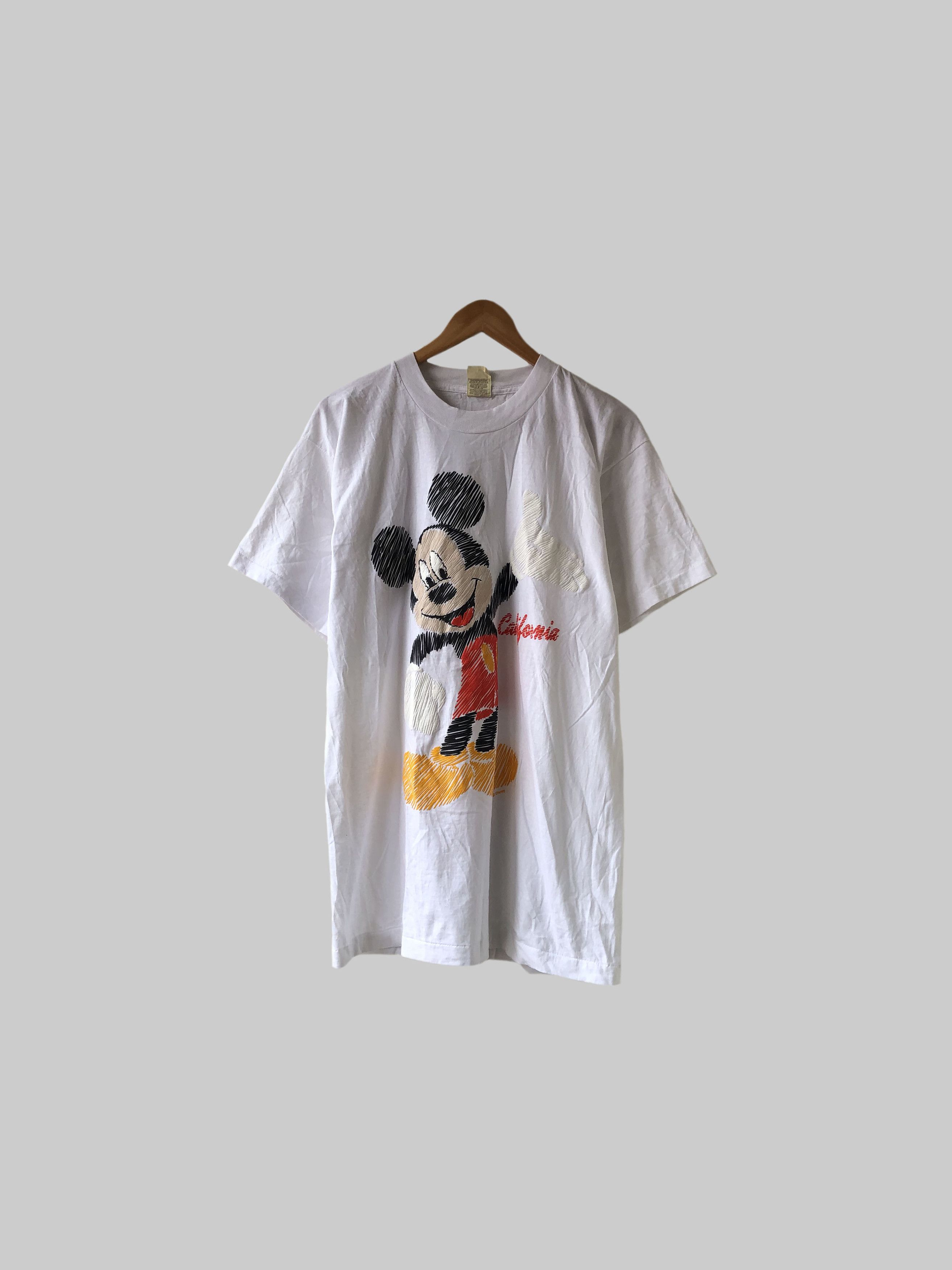 Cartoon Network Vintage 80s Mickey Mouse t-shirt (Disney Goofy Pluto) Size US L / EU 52-54 / 3 - 1 Thumbnail