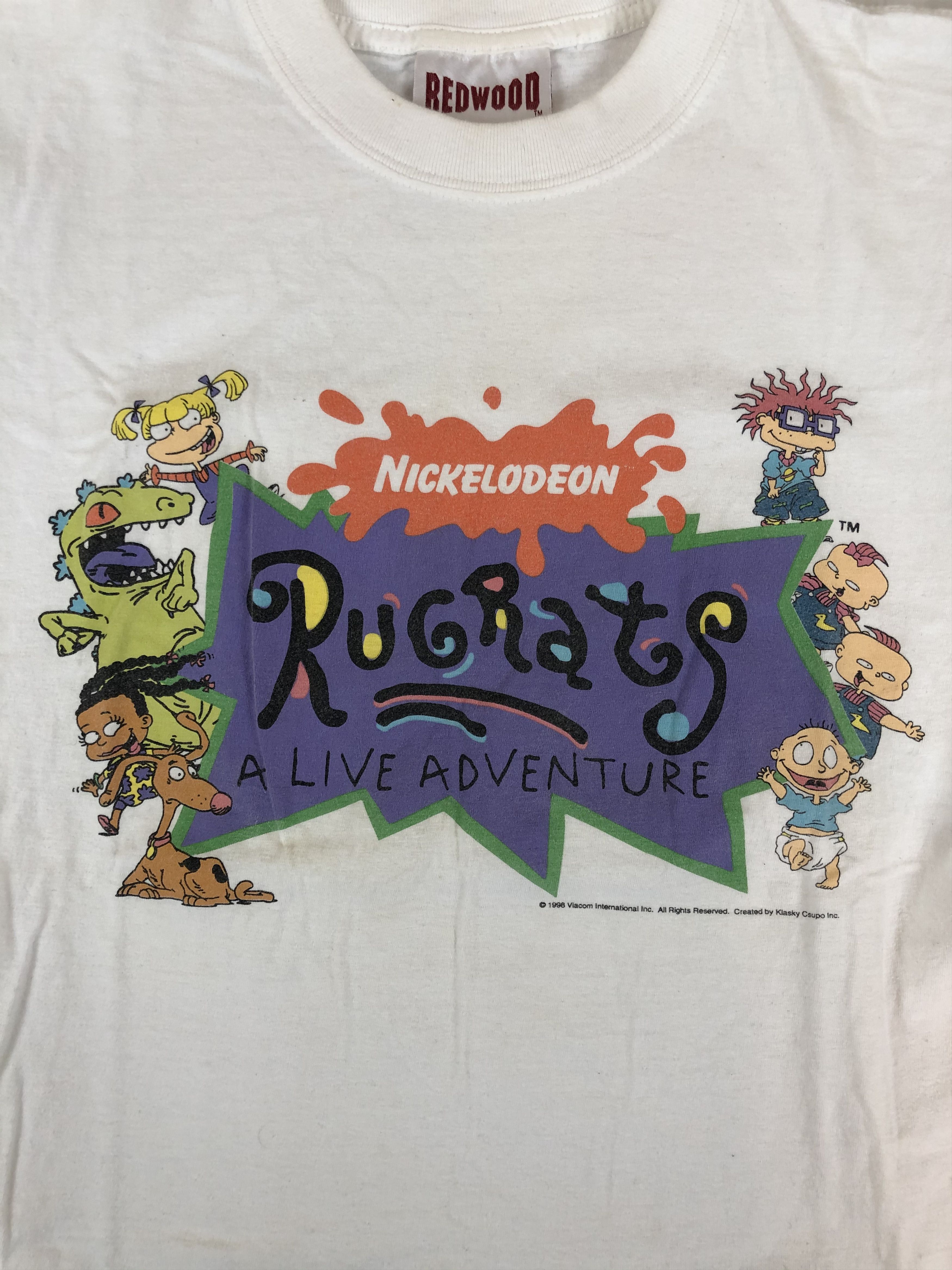 Cartoon Network Vintage 1998 Rugrats Nickelodeon (Hey Arnold Stimpy Show) Size US S / EU 44-46 / 1 - 3 Thumbnail