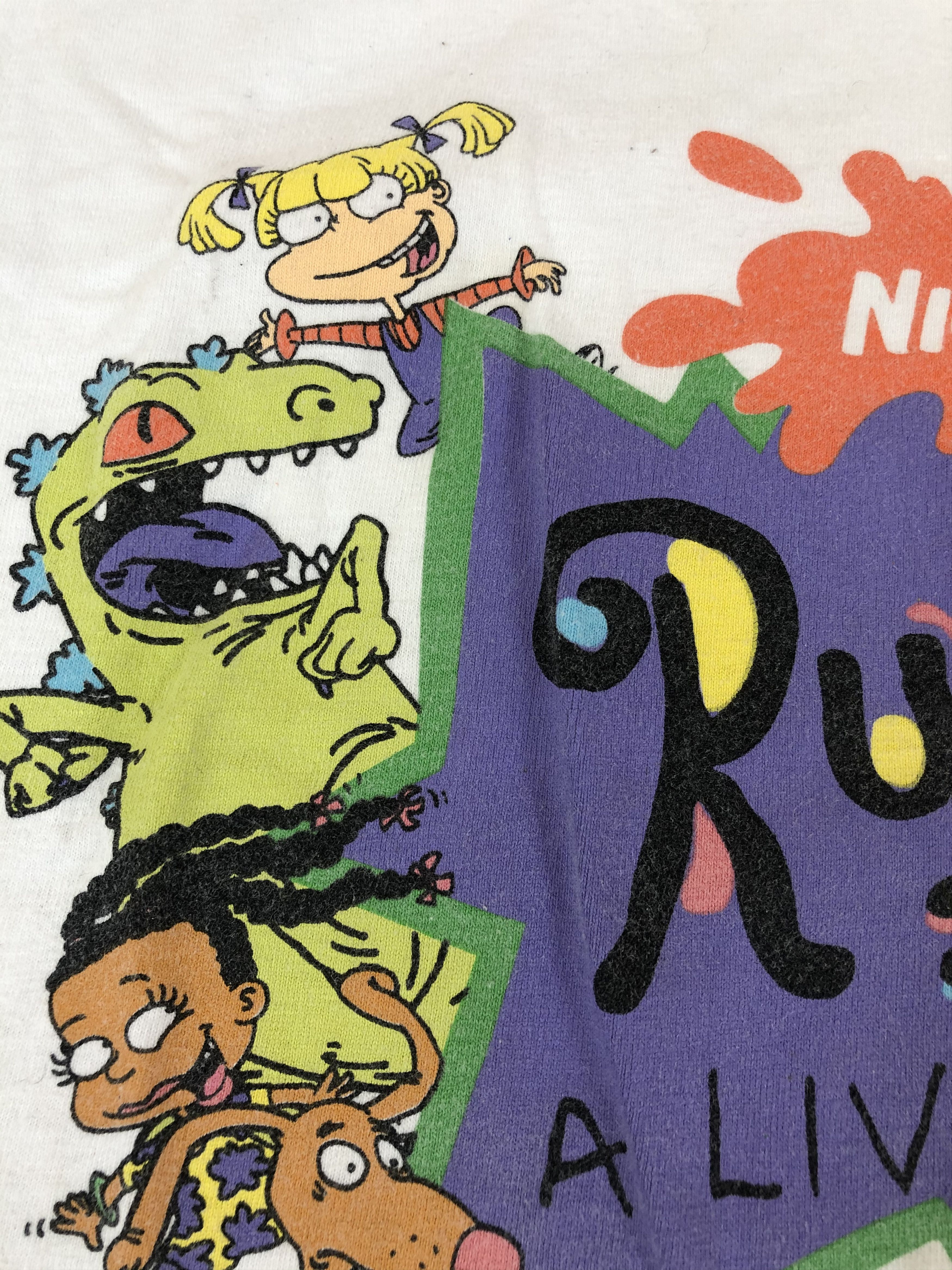 Cartoon Network Vintage 1998 Rugrats Nickelodeon (Hey Arnold Stimpy Show) Size US S / EU 44-46 / 1 - 4 Thumbnail