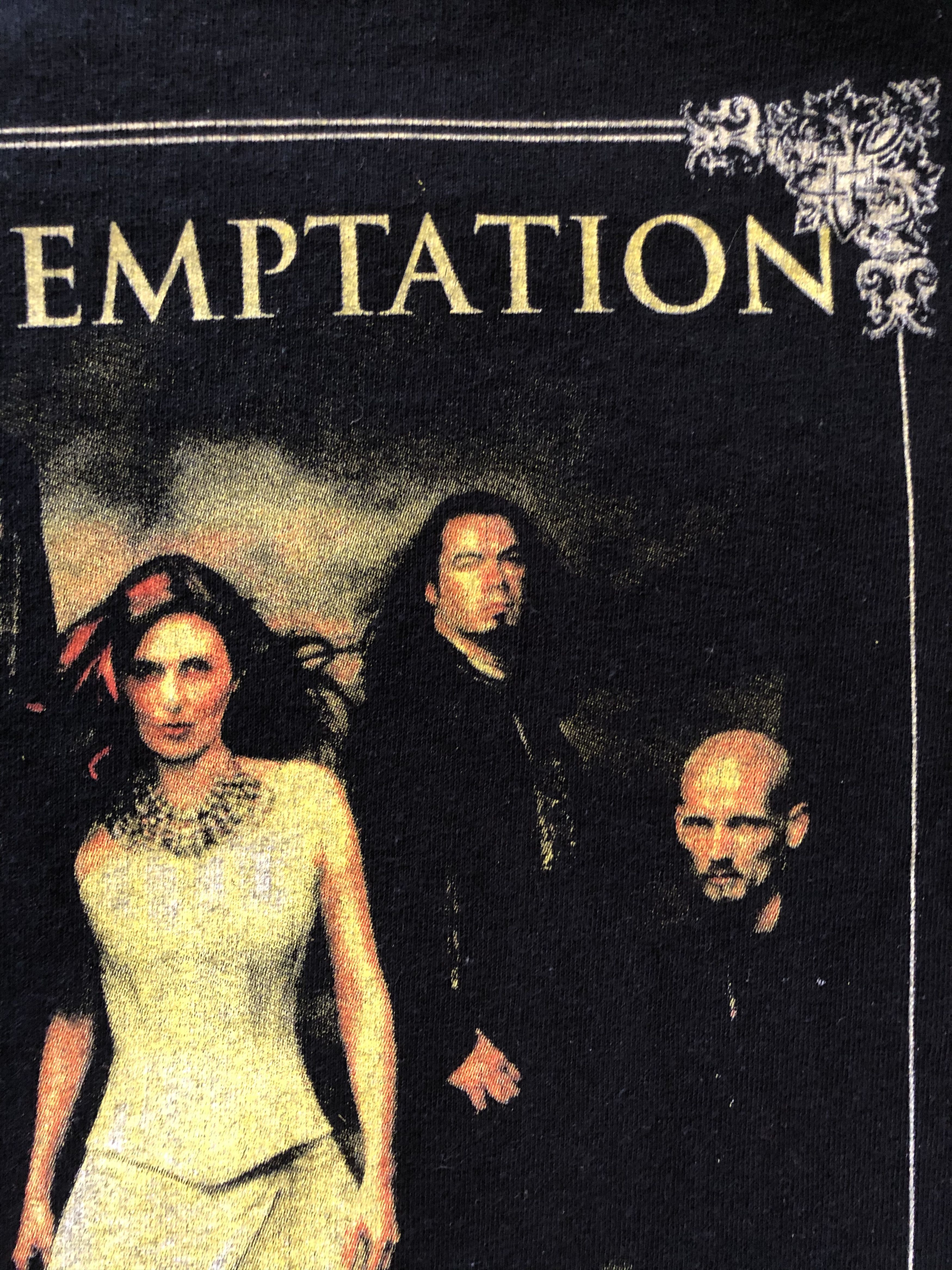 Band Tees Vintage 2008 Within Temptation (Lacuna Coil Arch Enemy) Size US L / EU 52-54 / 3 - 9 Thumbnail