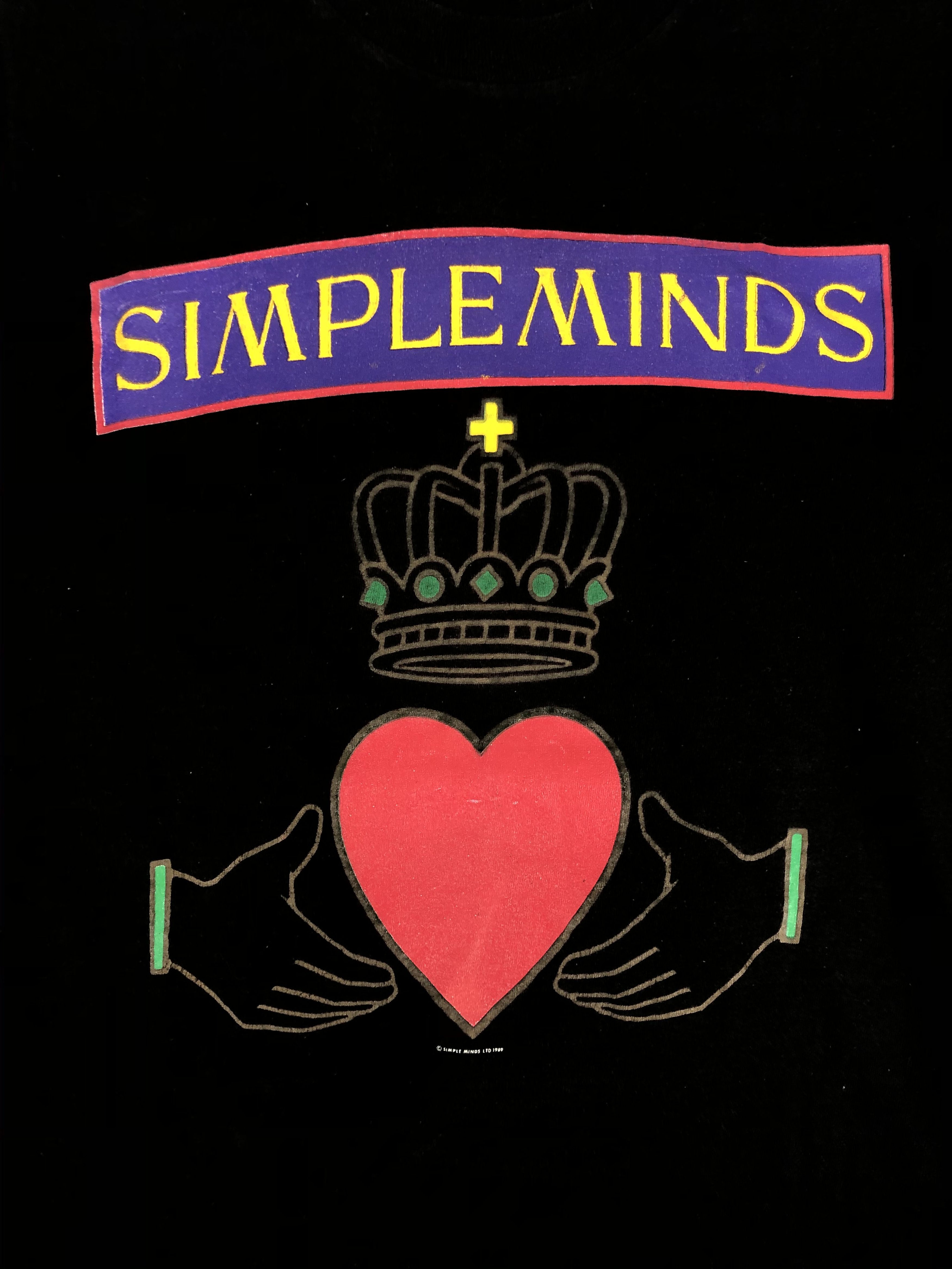 Band Tees Vintage 1989 Simple Minds (Simply Red Tears for Fears) Size US M / EU 48-50 / 2 - 5 Thumbnail