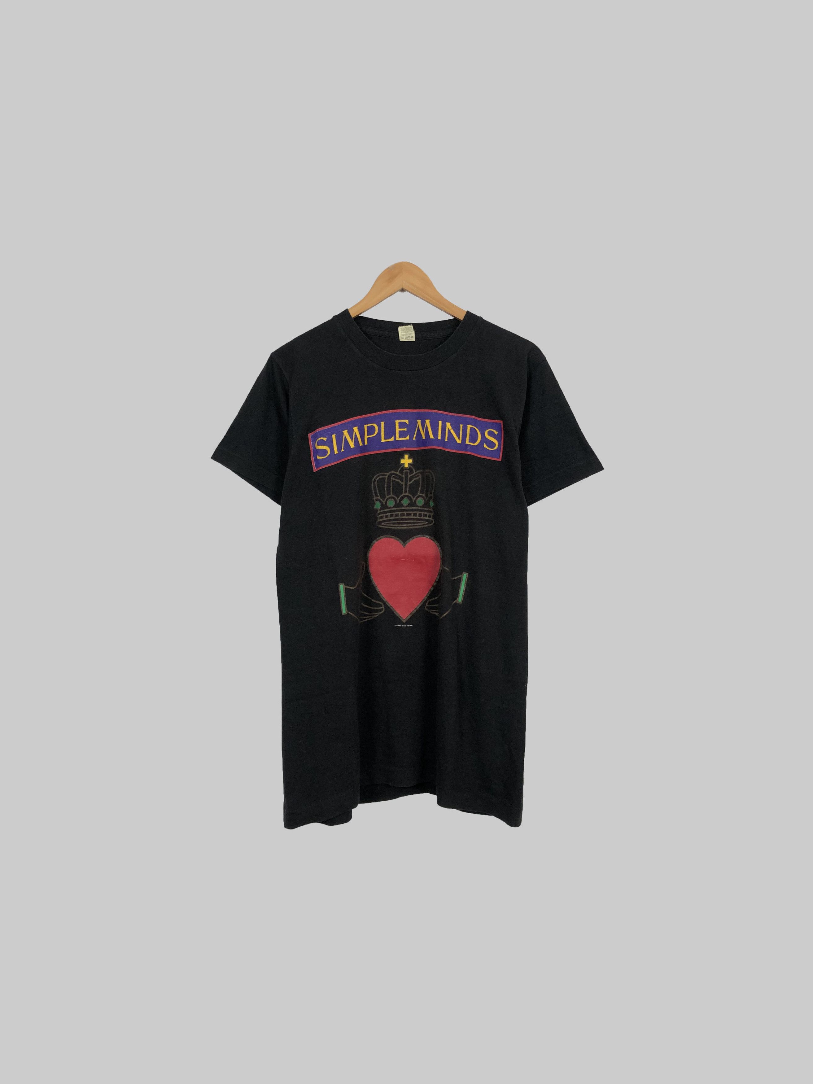 Band Tees Vintage 1989 Simple Minds (Simply Red Tears for Fears) Size US M / EU 48-50 / 2 - 1 Thumbnail