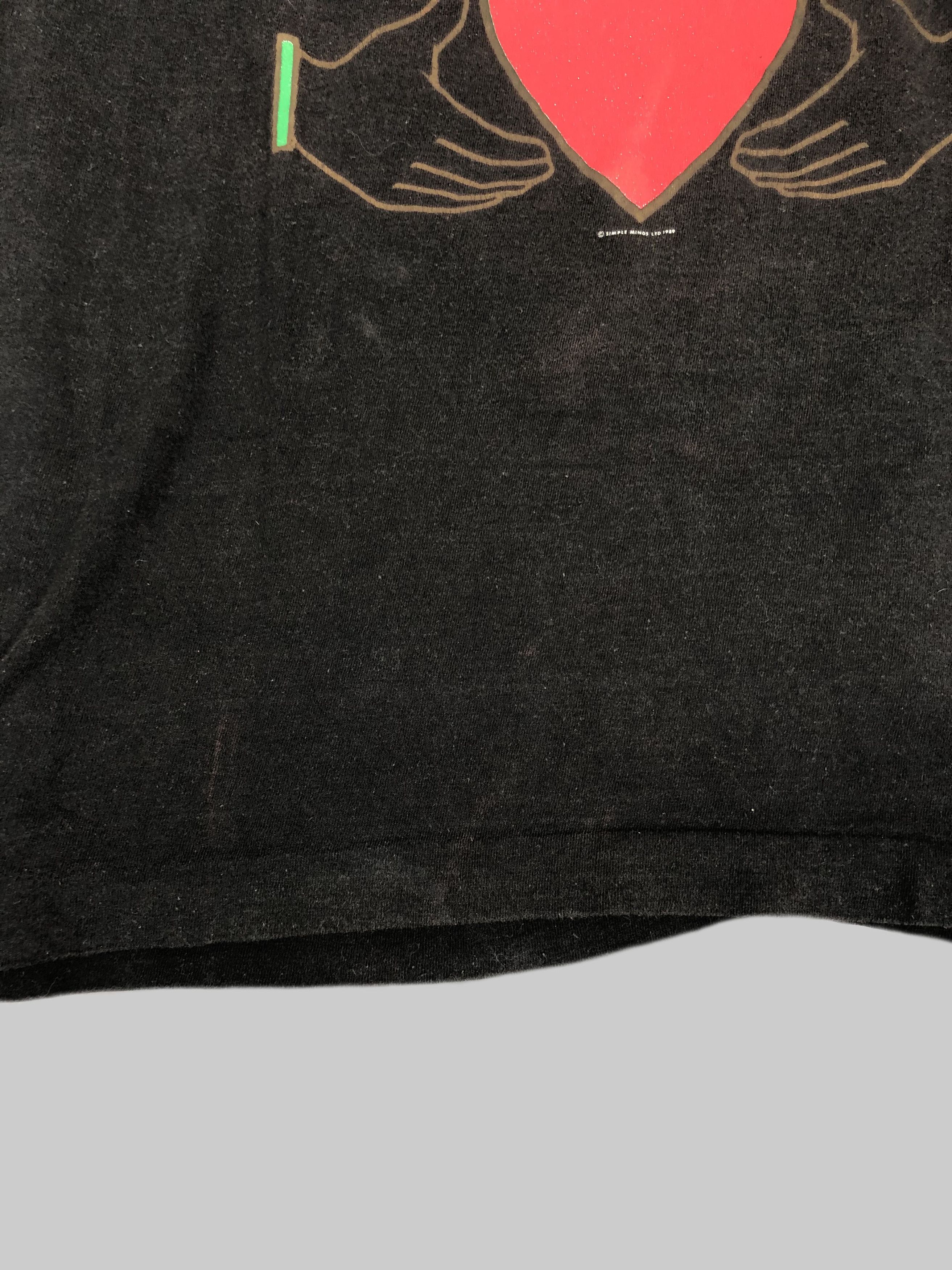 Band Tees Vintage 1989 Simple Minds (Simply Red Tears for Fears) Size US M / EU 48-50 / 2 - 12 Thumbnail