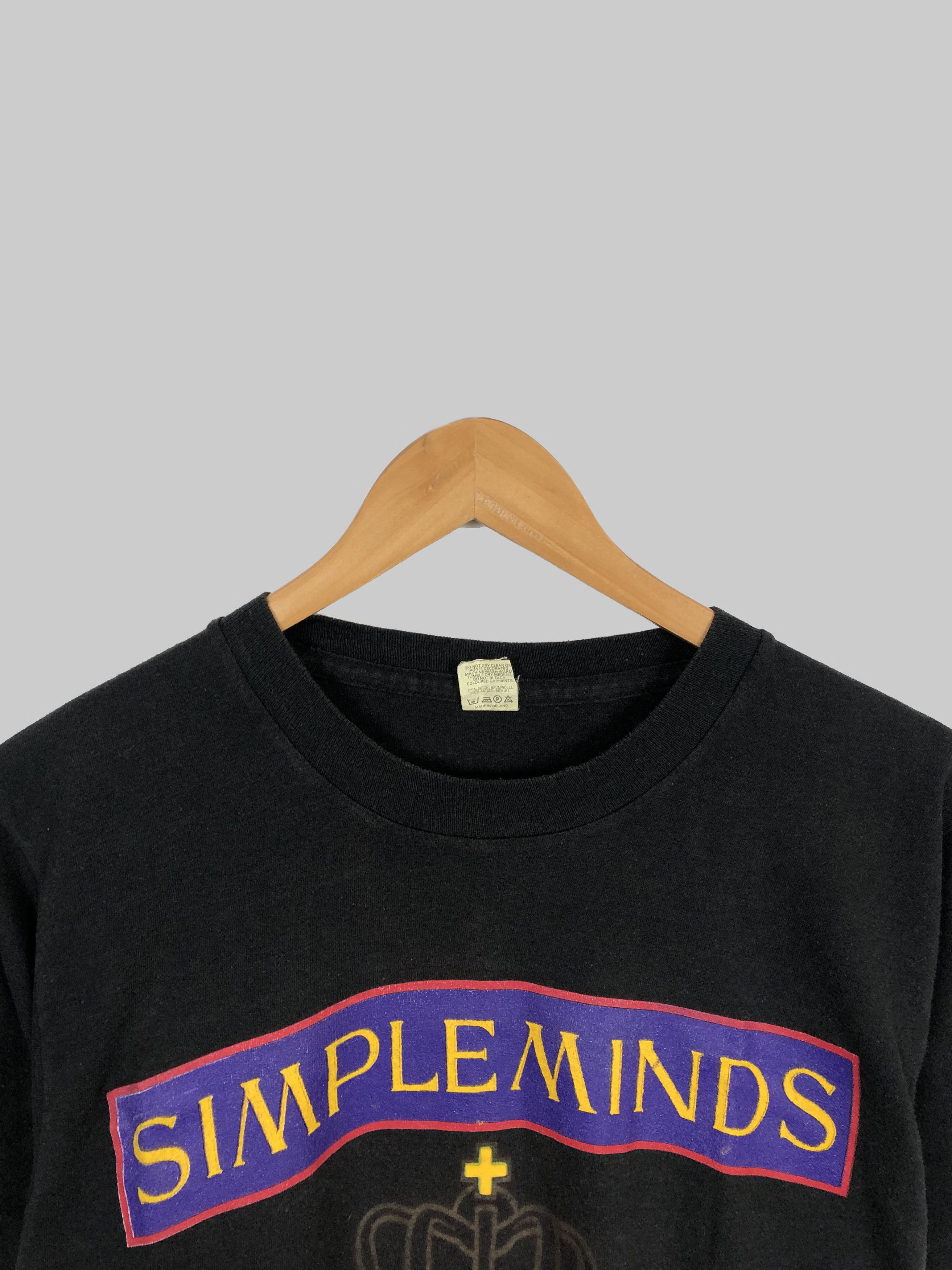 Band Tees Vintage 1989 Simple Minds (Simply Red Tears for Fears) Size US M / EU 48-50 / 2 - 3 Thumbnail