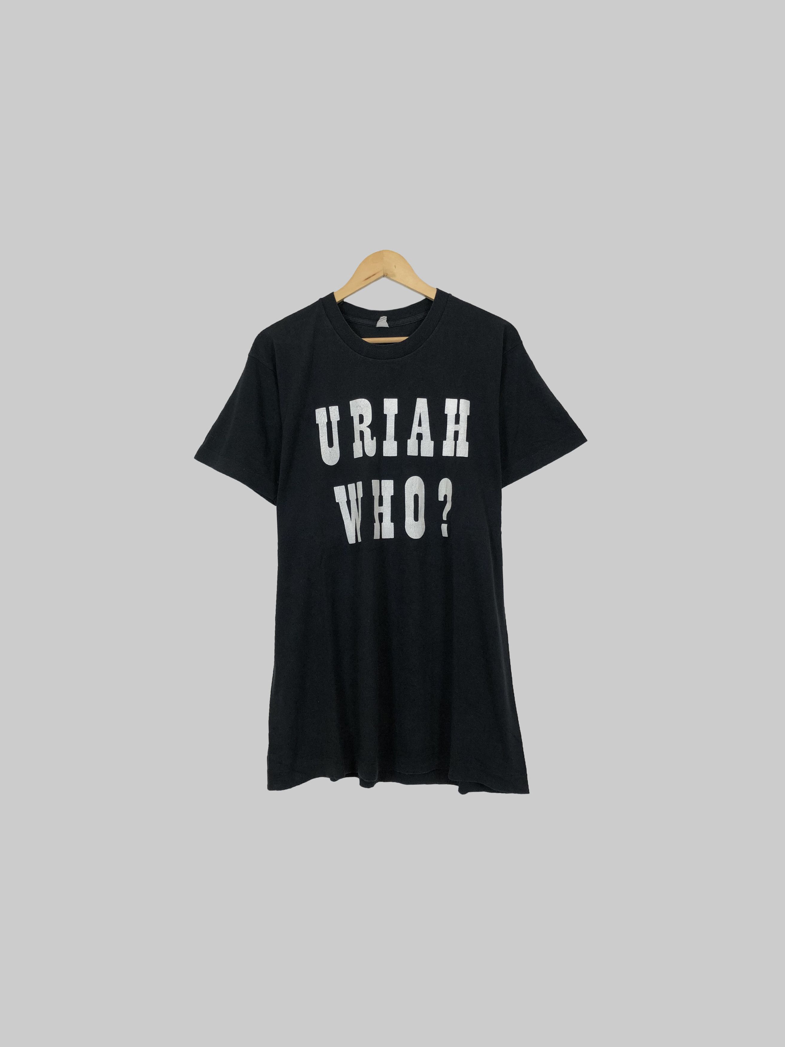 Band Tees Vintage 90s Uriah Heep (Deep Purple Black Sabbath Jethro) Size US L / EU 52-54 / 3 - 2 Thumbnail