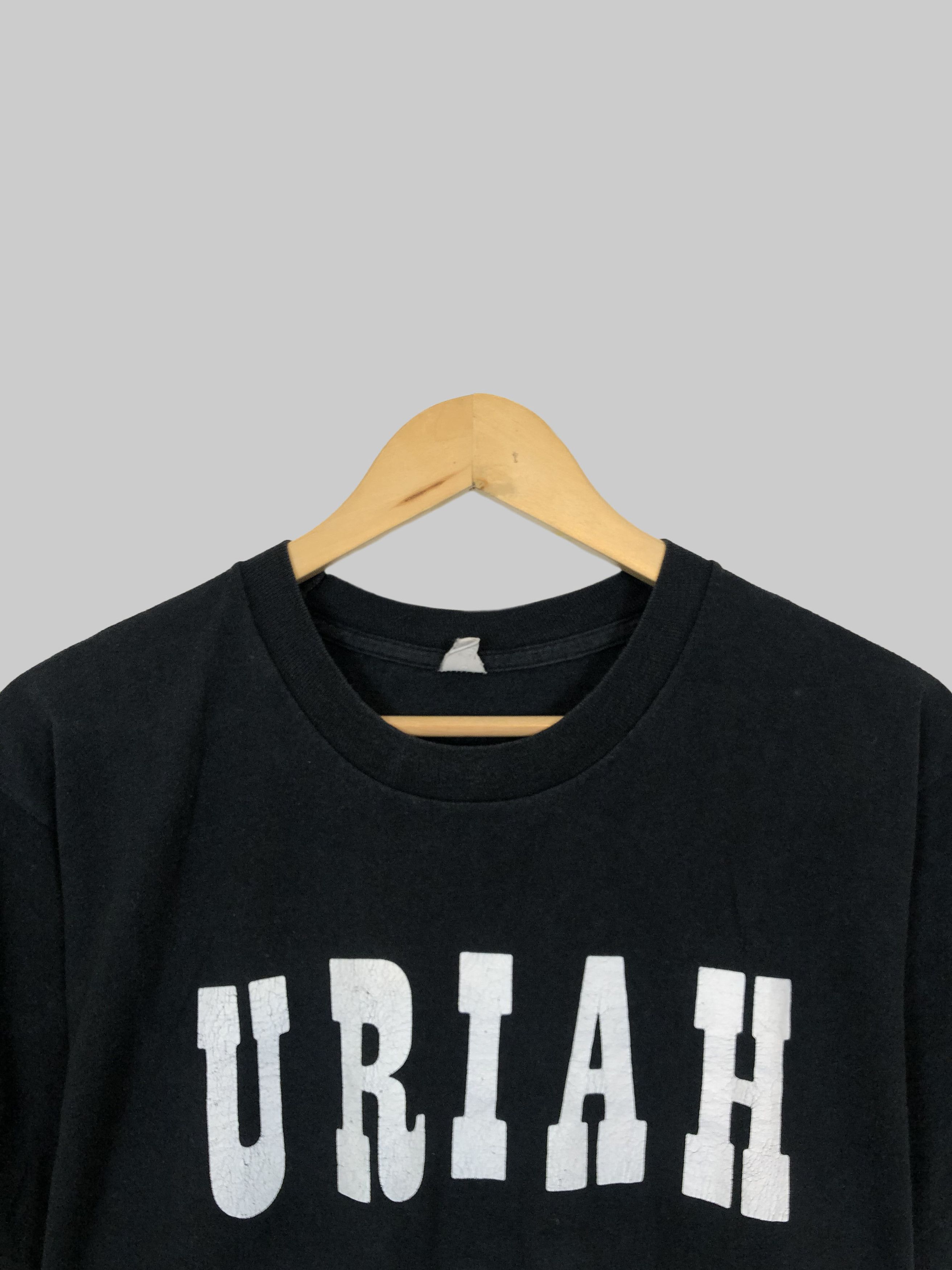 Band Tees Vintage 90s Uriah Heep (Deep Purple Black Sabbath Jethro) Size US L / EU 52-54 / 3 - 3 Thumbnail