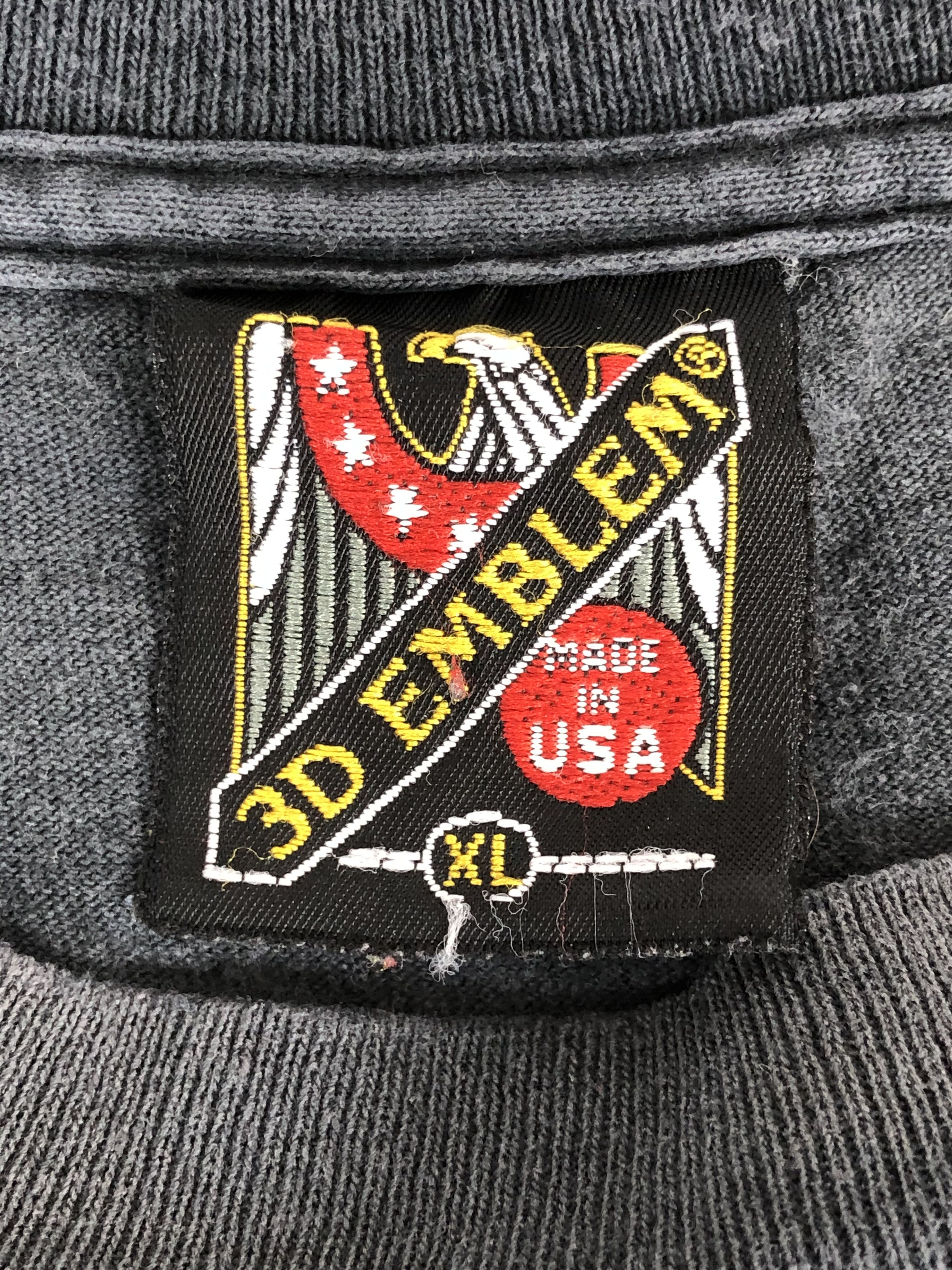 Harley Davidson Vintage 90s 3D Emblem Eagles All over Print Harley Davidson Size US XL / EU 56 / 4 - 16 Thumbnail