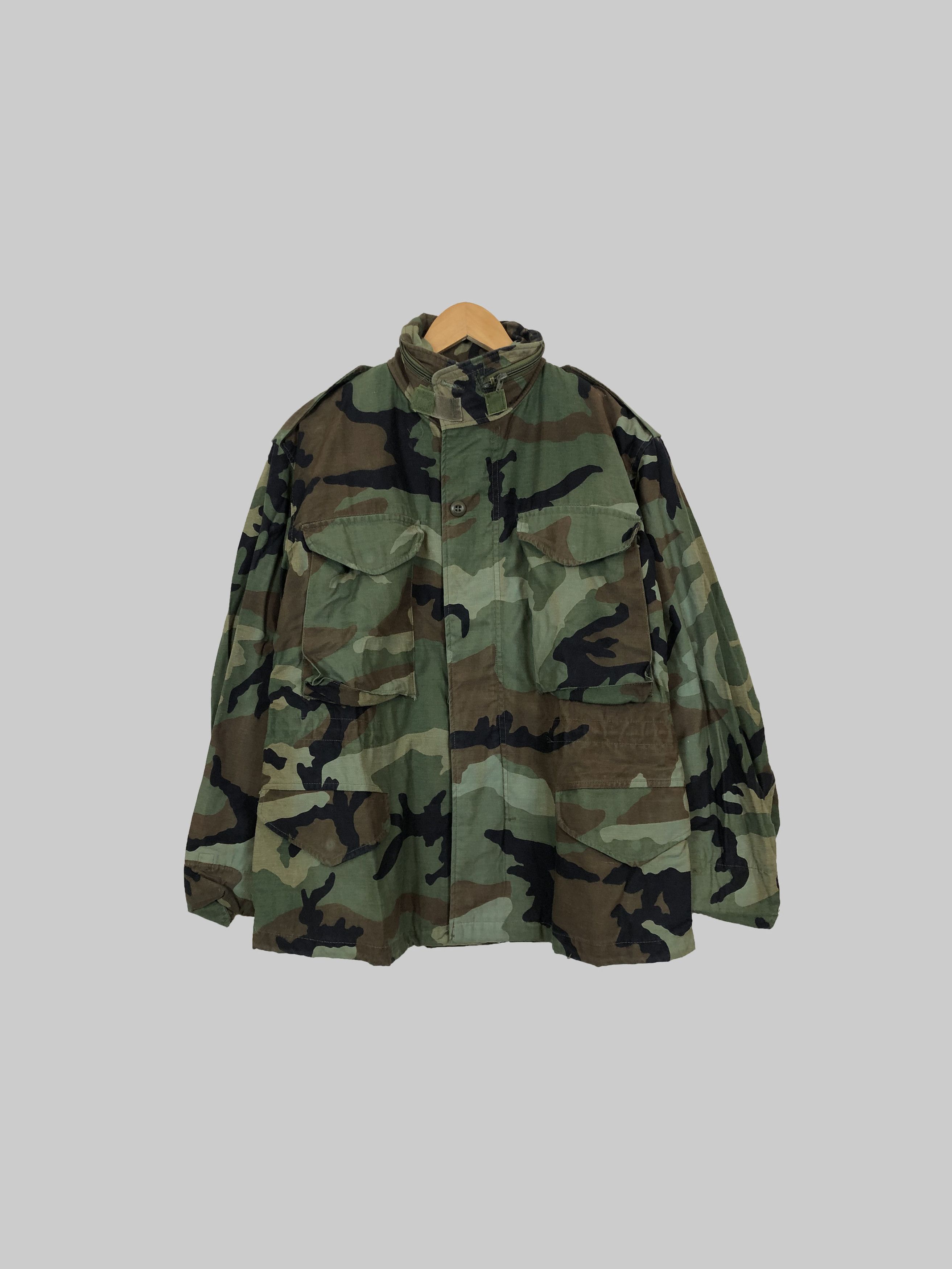Vintage Vintage 70s Duck Camo Quilted Jacket USA Scovill Size US S / EU 44-46 / 1 - 1 Thumbnail