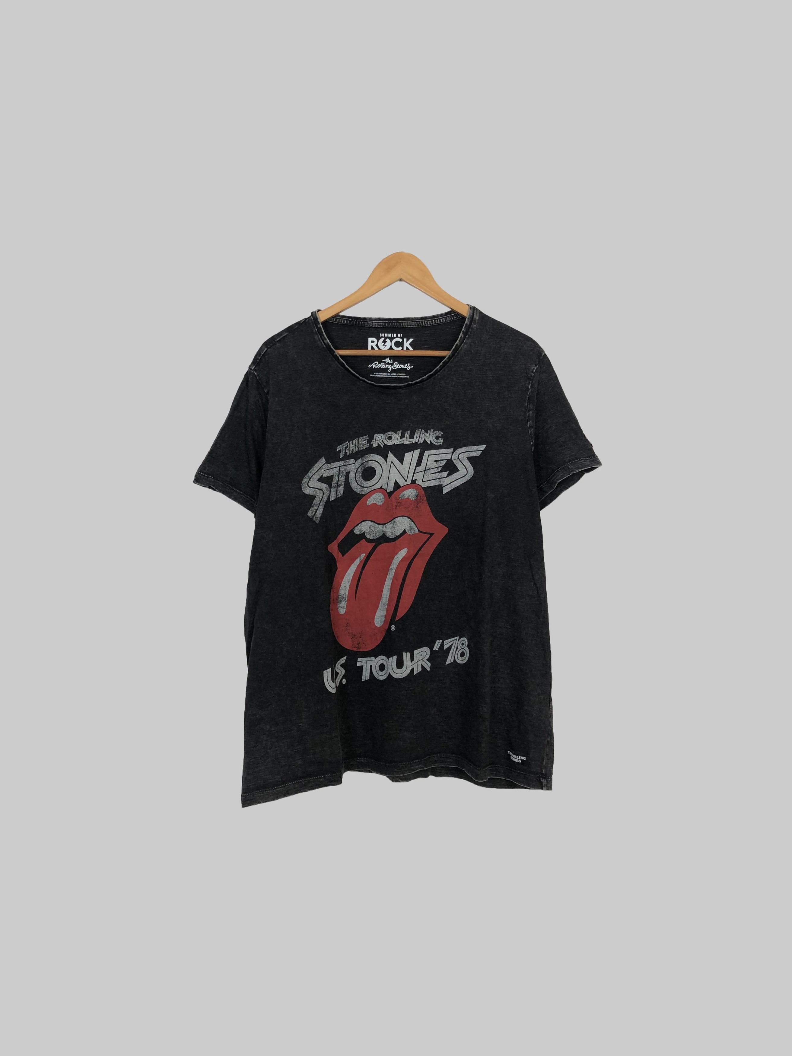 Band Tees Vintage The Rolling Stones (Led Zeppelin Pink Floyd) Size US M / EU 48-50 / 2 - 1 Thumbnail