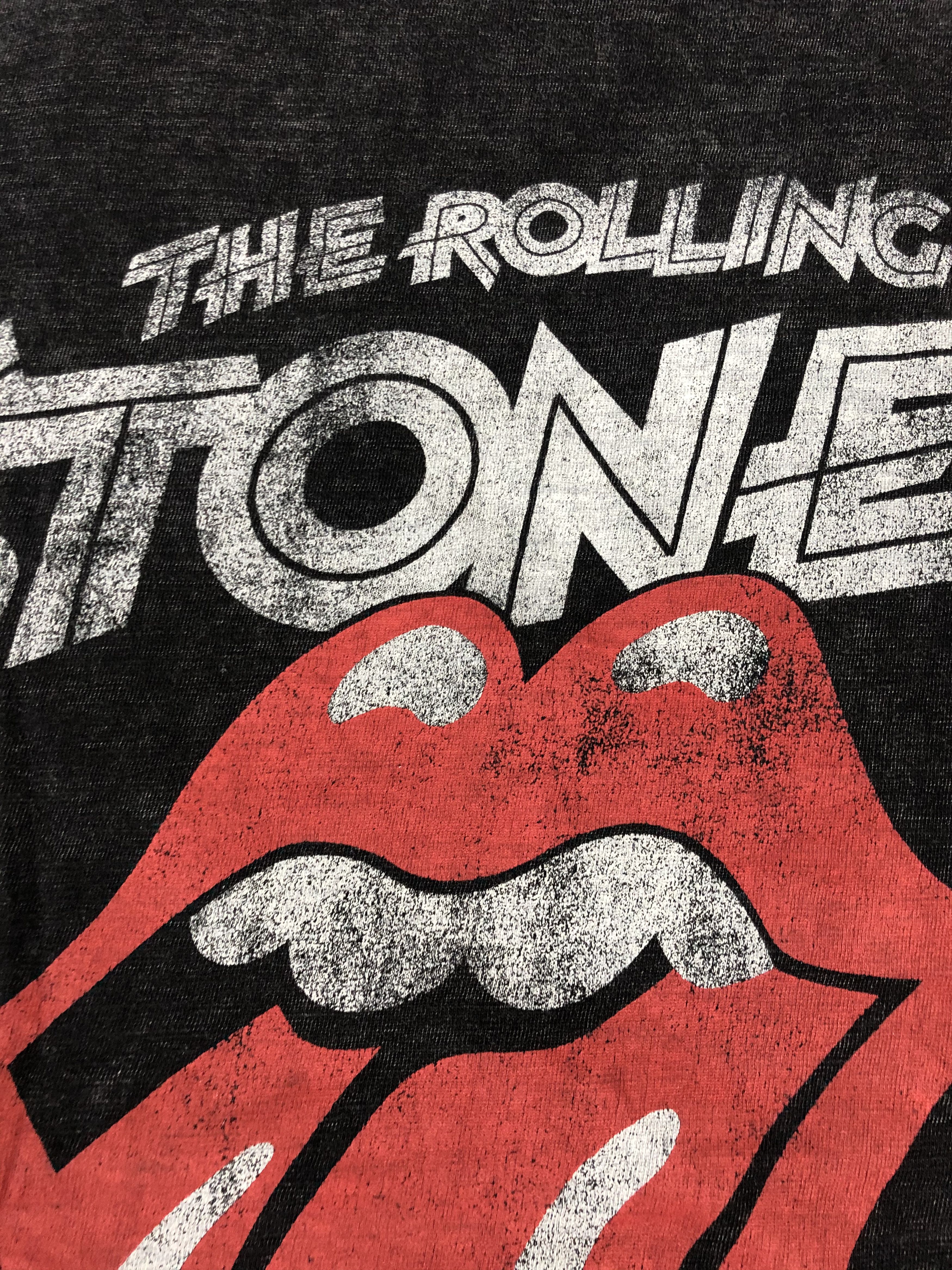 Band Tees Vintage The Rolling Stones (Led Zeppelin Pink Floyd) Size US M / EU 48-50 / 2 - 4 Thumbnail