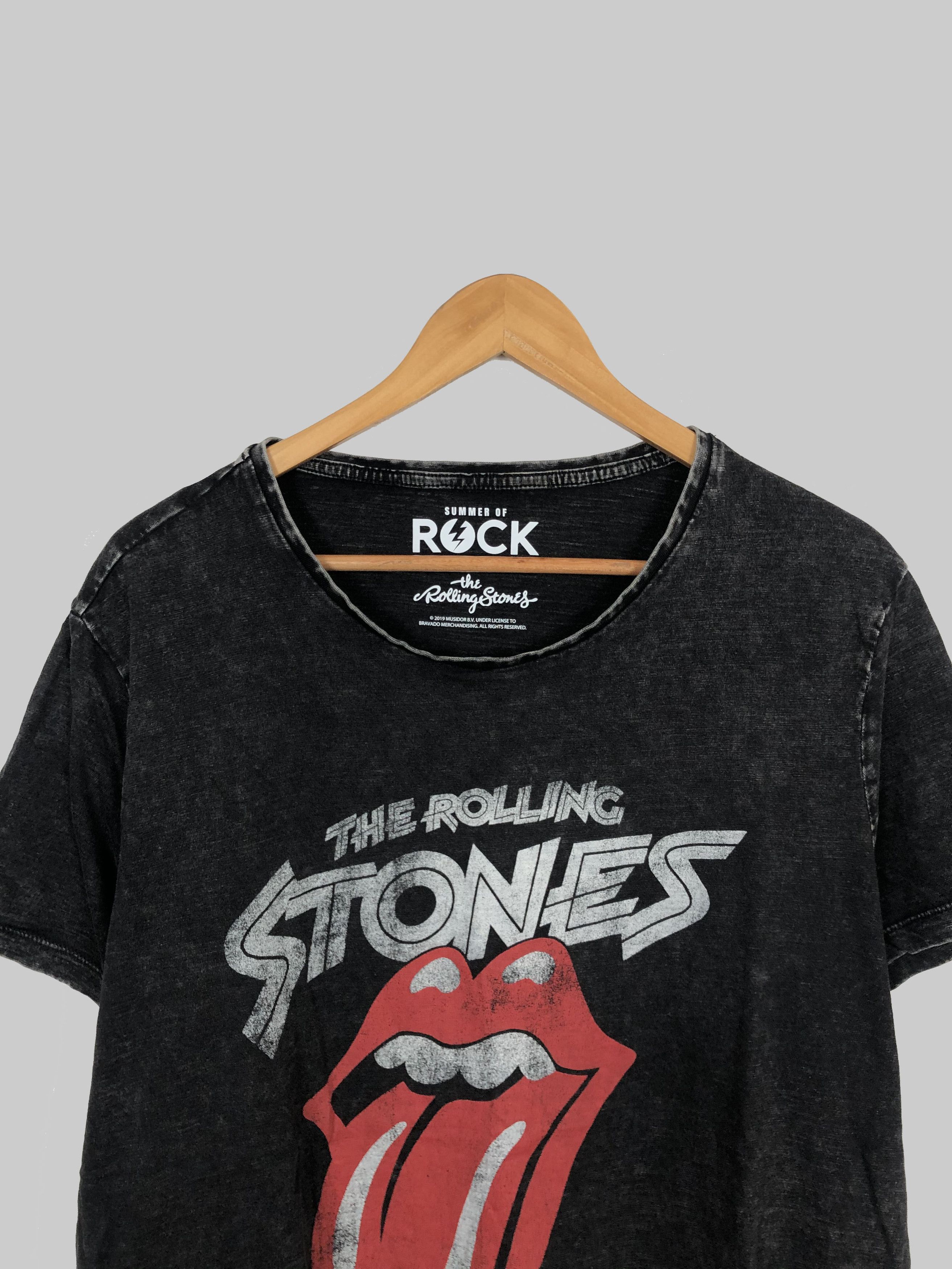 Band Tees Vintage The Rolling Stones (Led Zeppelin Pink Floyd) Size US M / EU 48-50 / 2 - 2 Thumbnail
