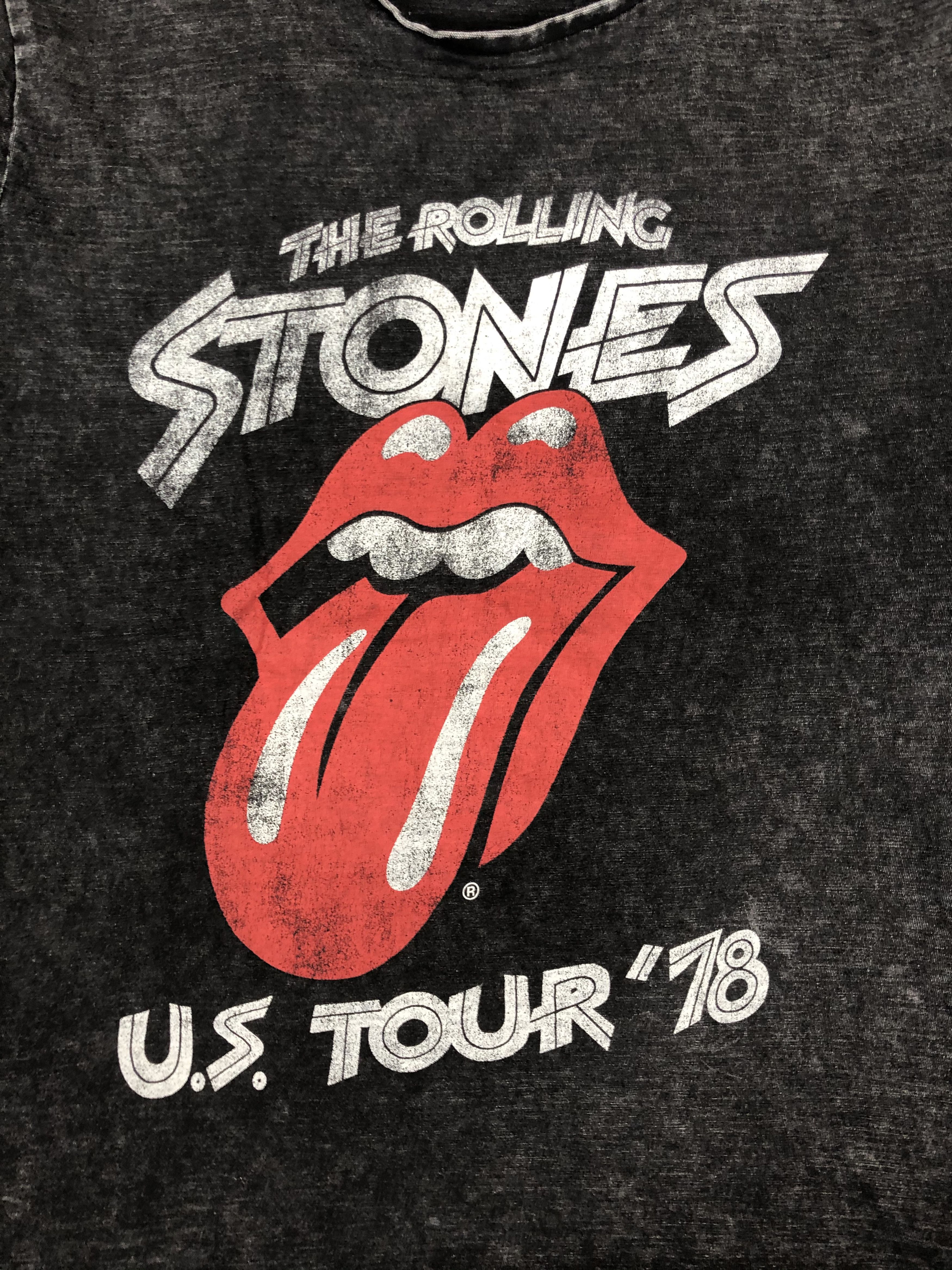 Band Tees Vintage The Rolling Stones (Led Zeppelin Pink Floyd) Size US M / EU 48-50 / 2 - 3 Thumbnail