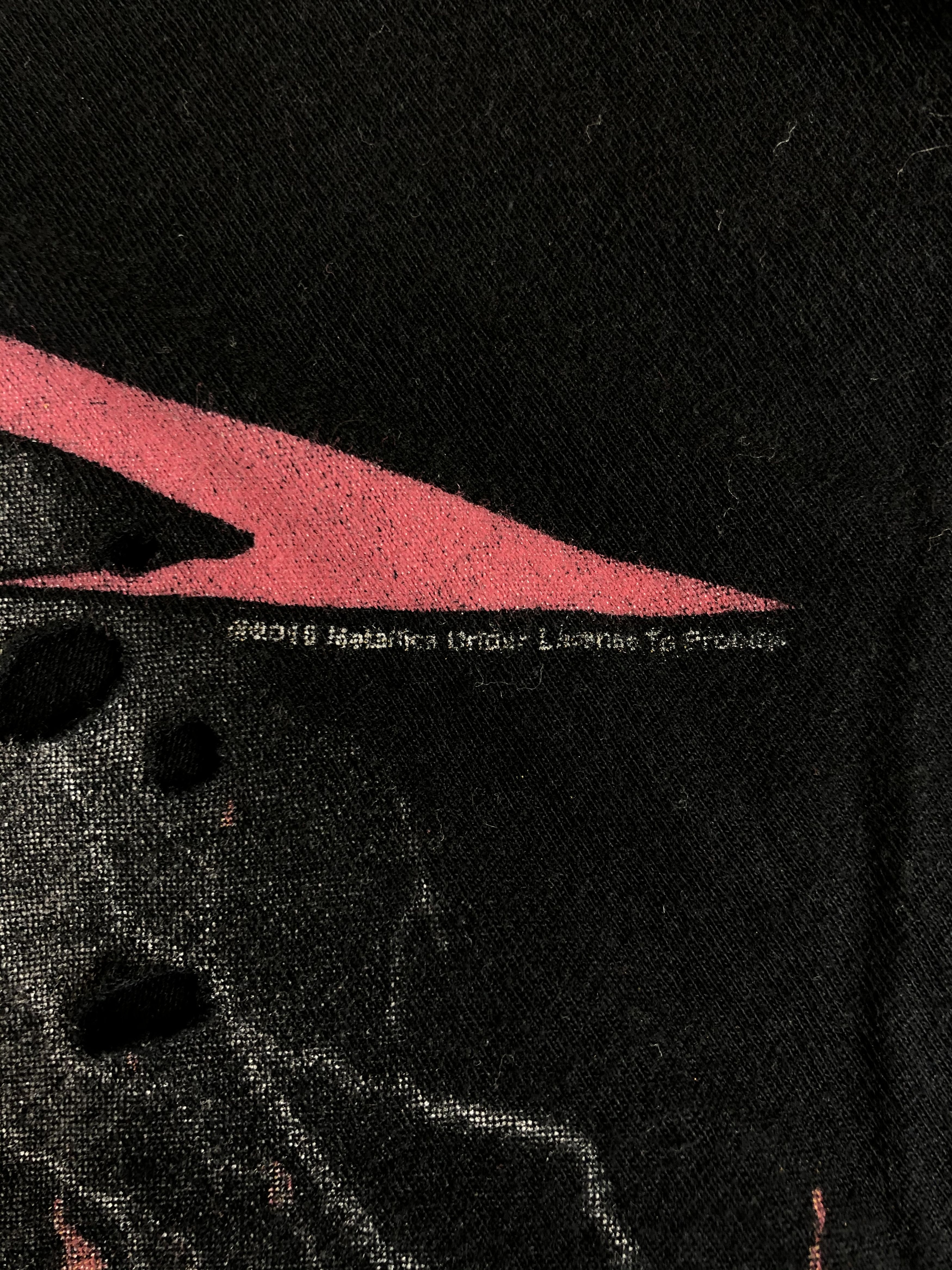 Band Tees Vintage Metallica (Iron Maiden Black Sabbath Pink Floyd) Size US M / EU 48-50 / 2 - 5 Thumbnail