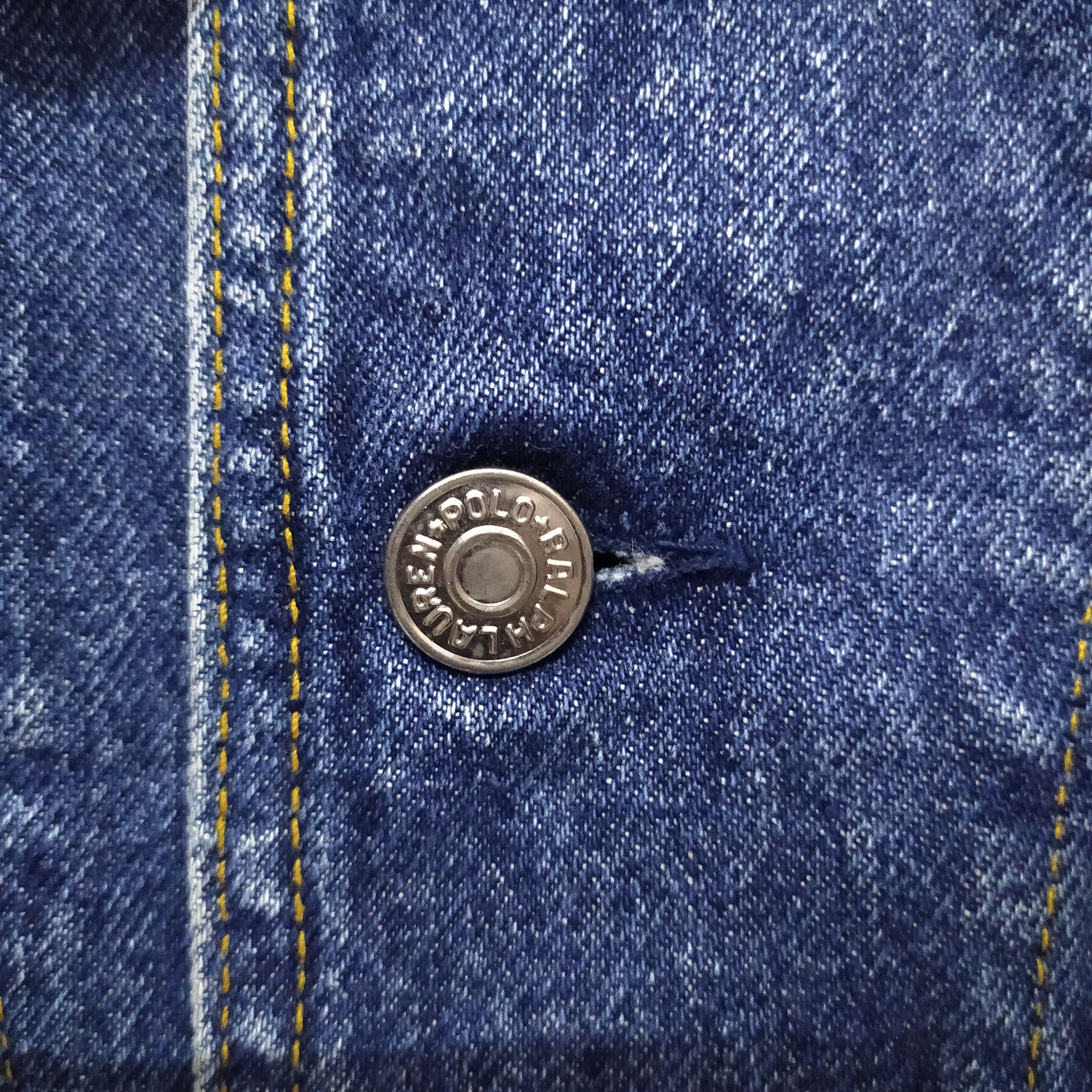 Polo Ralph Lauren × Vintage VTG POLO COUNTRY RALPH LAUREN DENIM JACKET (D179) Size US M / EU 48-50 / 2 - 4 Thumbnail