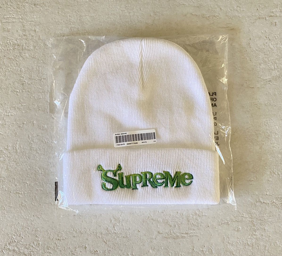 Supreme x Shrek Beanie- NEW