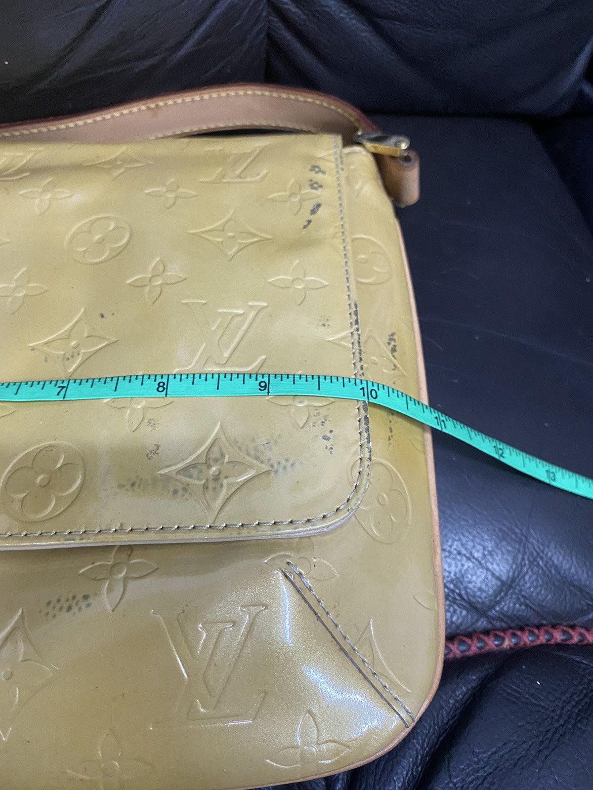 Louis Vuitton Vintage Louis Vuitton Vernis Nude Shoulder Bag DIRTY Size ONE SIZE - 20 Thumbnail