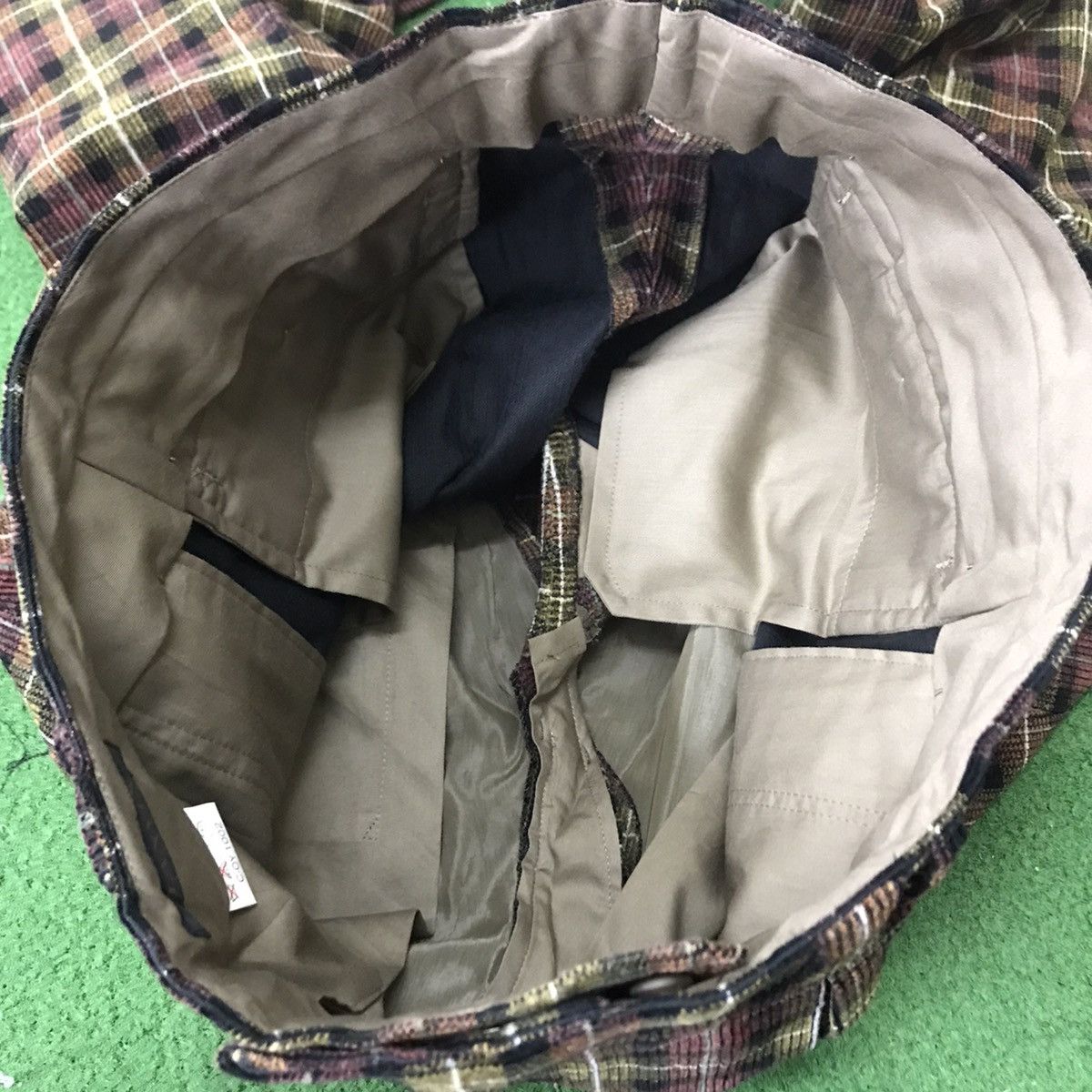 Lanvin Vintage Lanvin Checked Corduroy Pants Size US 33 - 17 Thumbnail